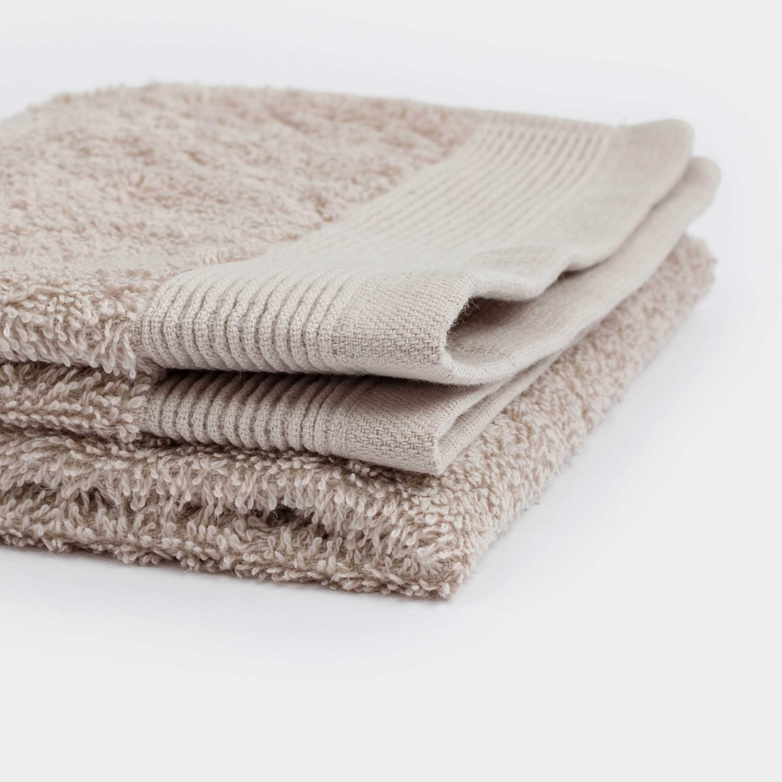 Towel, 40x60 cm, cotton, beige, Vari cotton, image-8