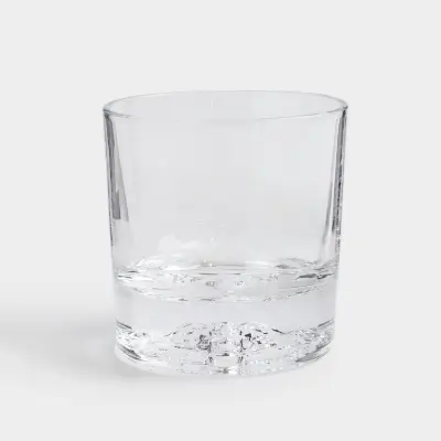Drinking glass, 9 cm, 300 ml, glass, Wolf, Elements ,image-0