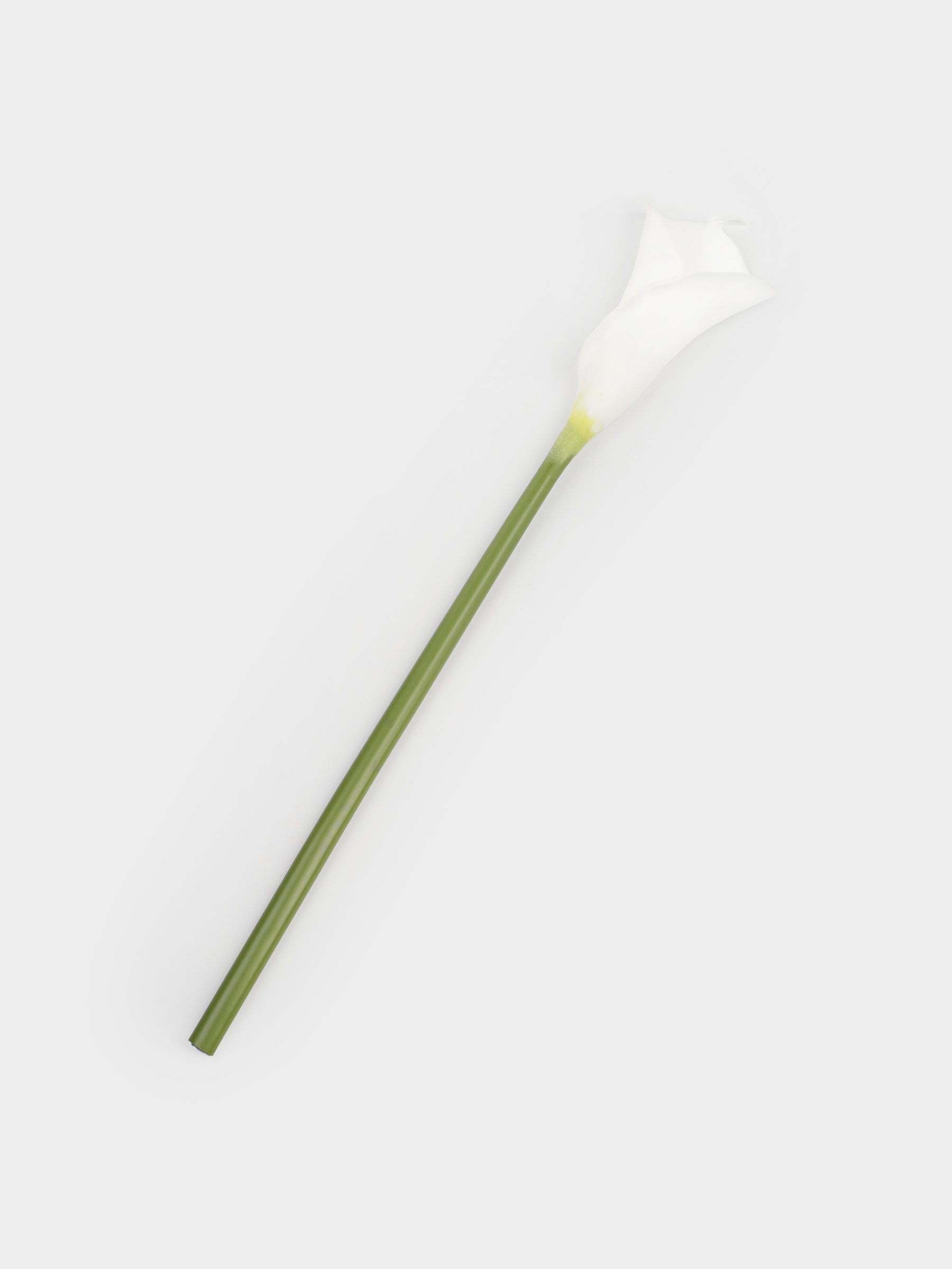 Artificial flower, 45 cm, polyurethane / PVC, White Calla, Flower garden, image-2