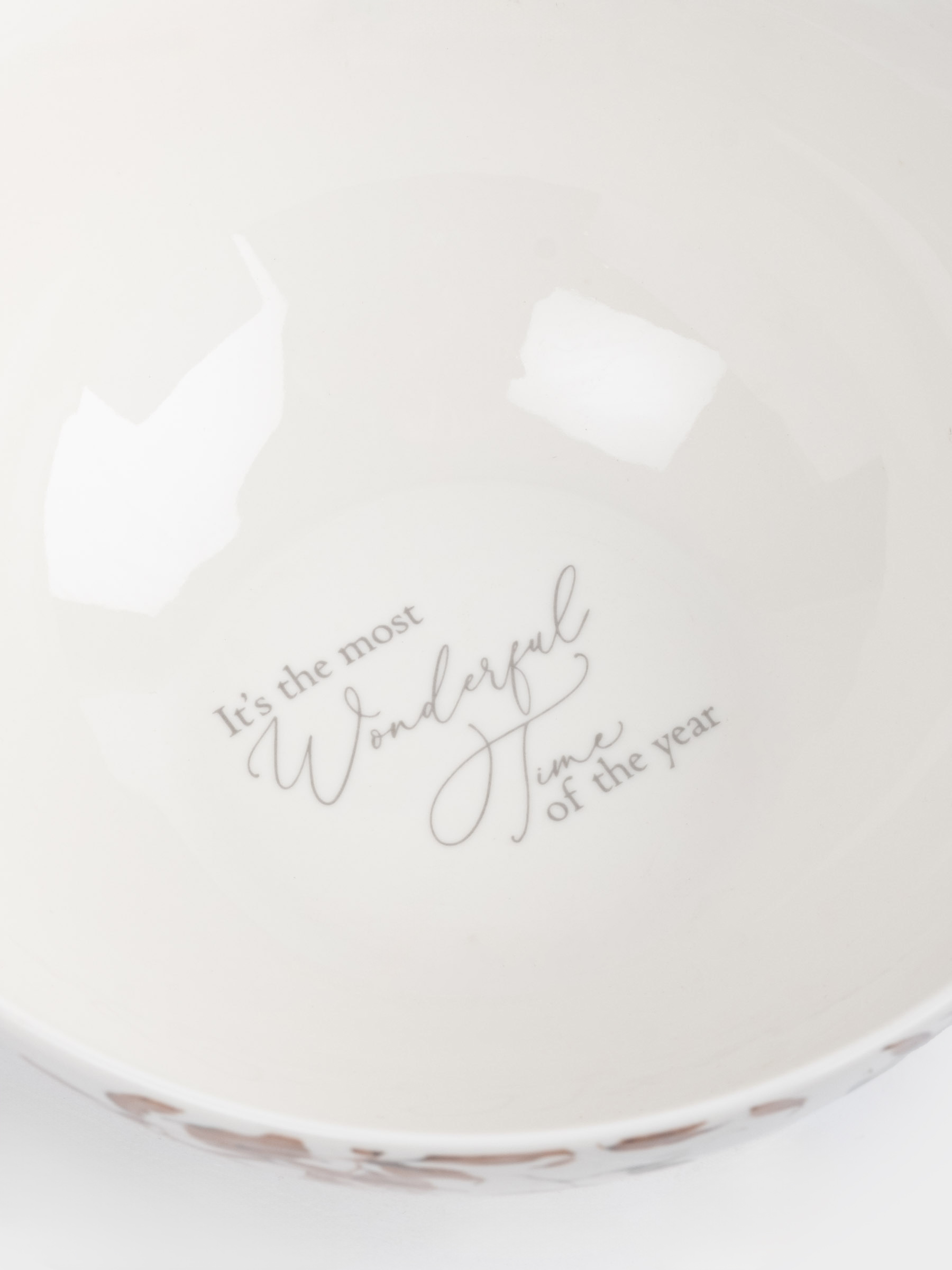Salad bowl, 16x7 cm, 700 ml, porcelain N, Autumn flowers, Refined floral, image-5
