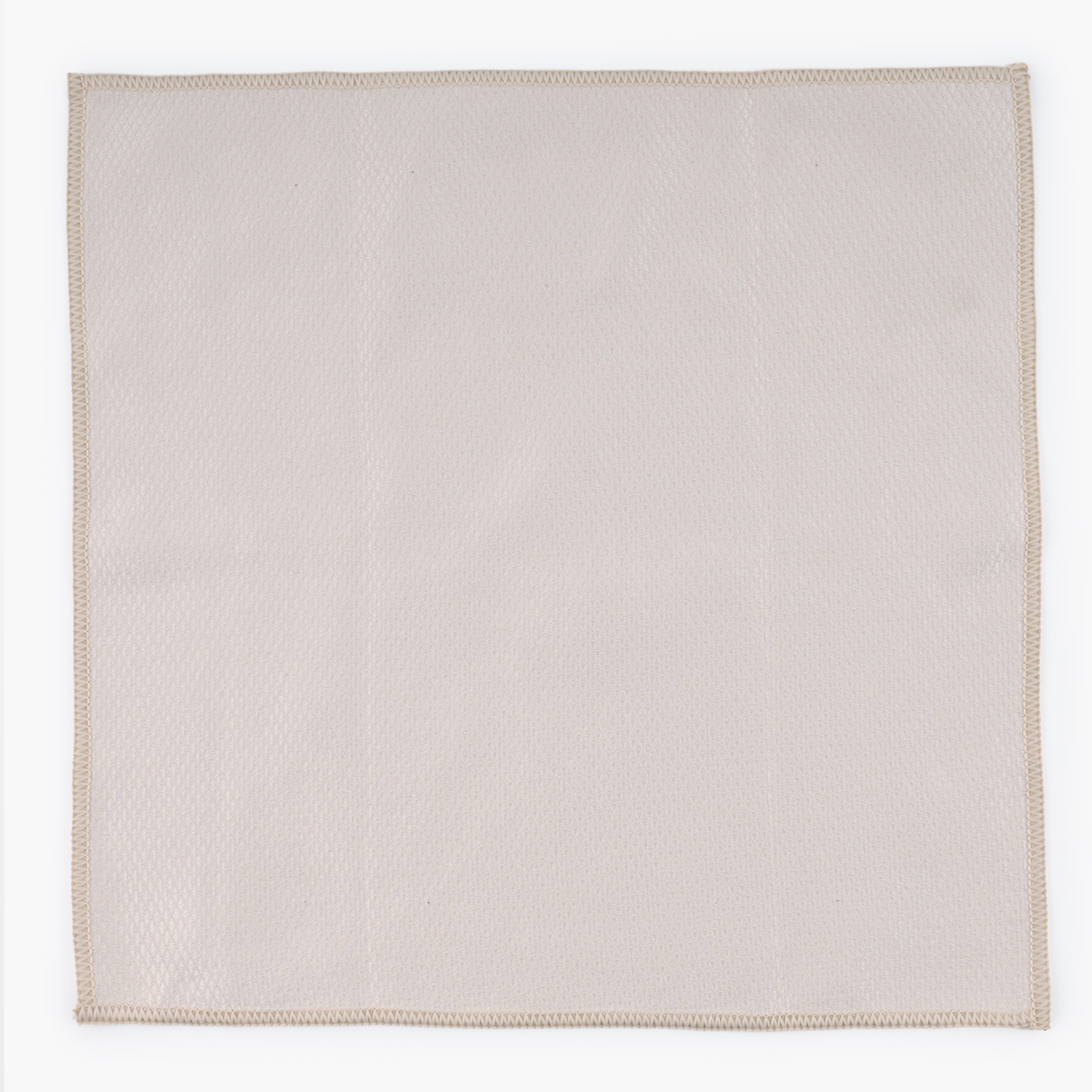 Cloth for glass/plastic/mirrors, 35x35 cm, microfiber, Fish scales, beige-pink, Clean