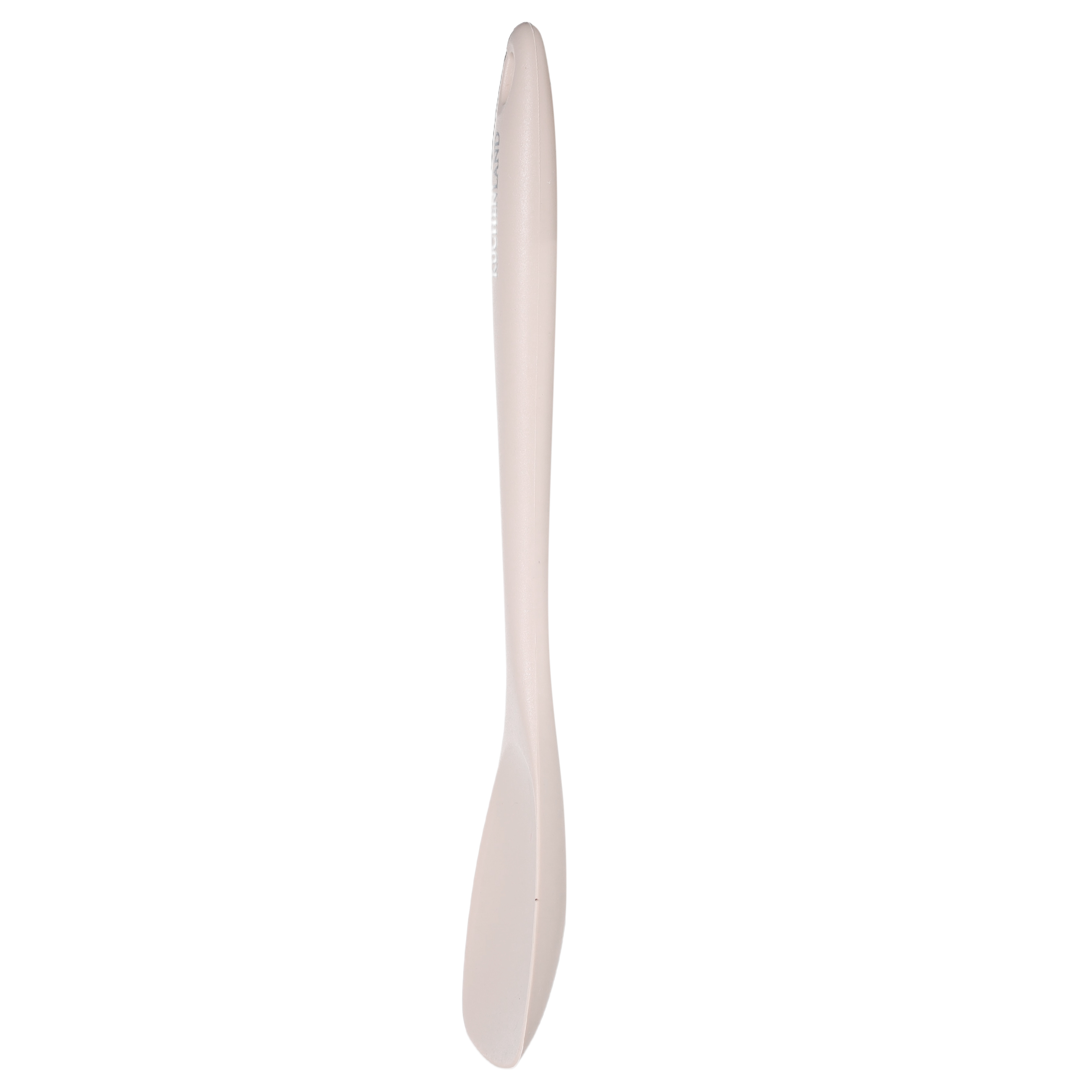 Serving spoon, 28 cm, silicone / nylon, beige, Benefit