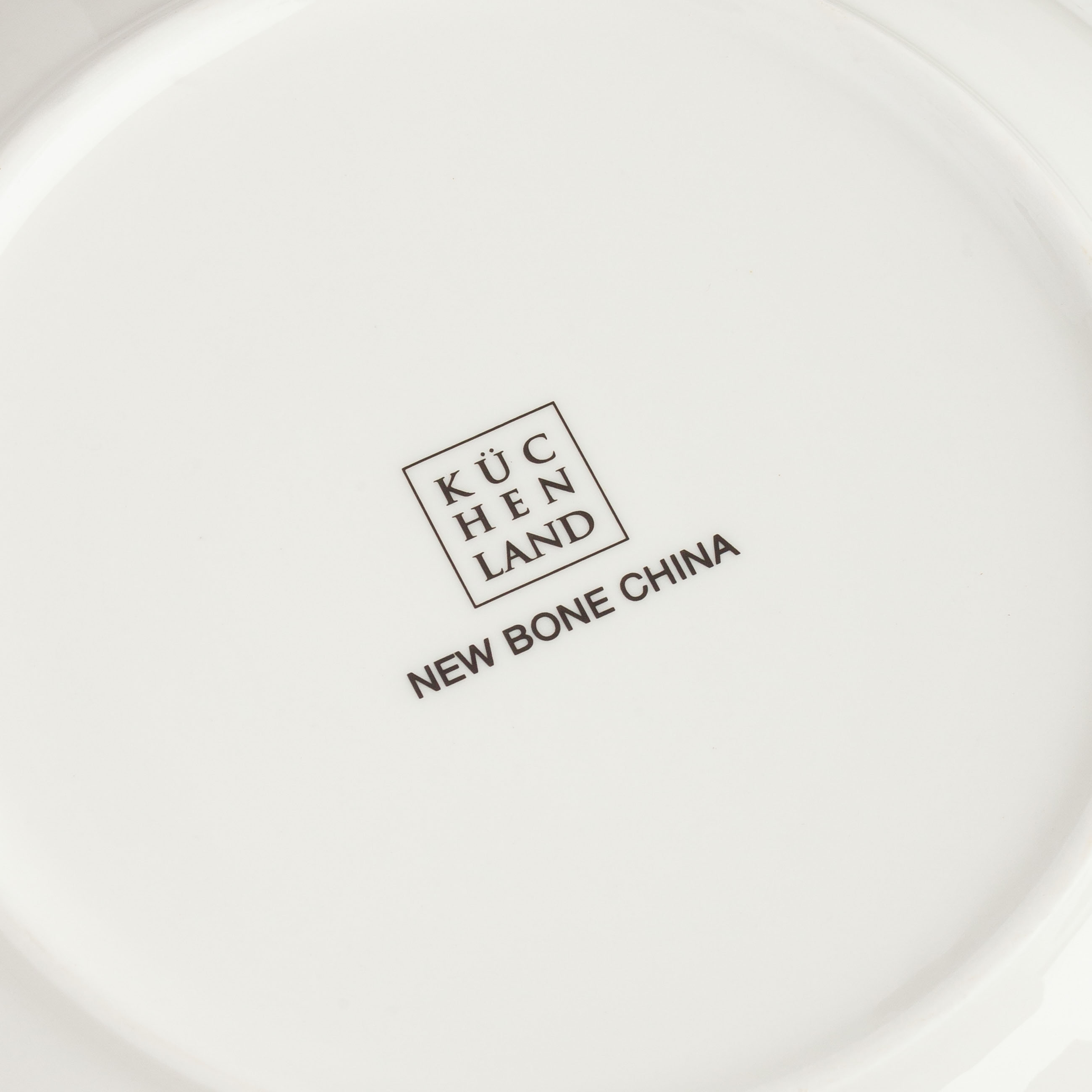 Soup plate, 20x5 cm, 2 pieces, porcelain N, white, Lilac flowers, Floret