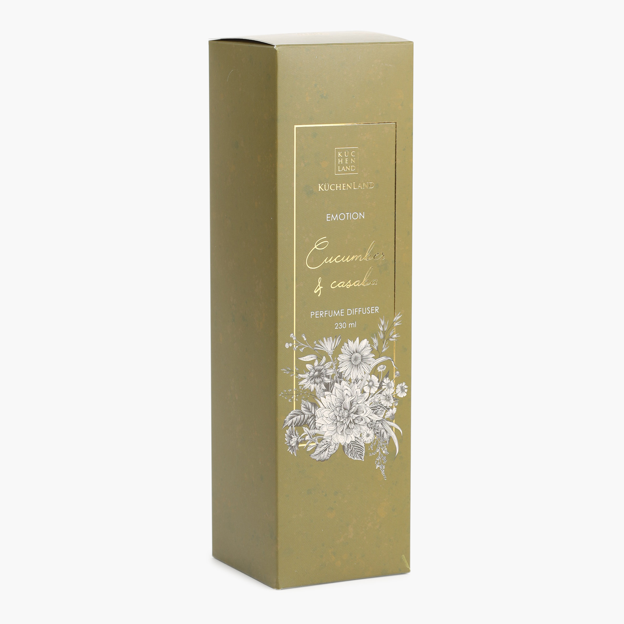 Aroma diffuser, 230 ml, green, Cucumber and Casaba, Emotion