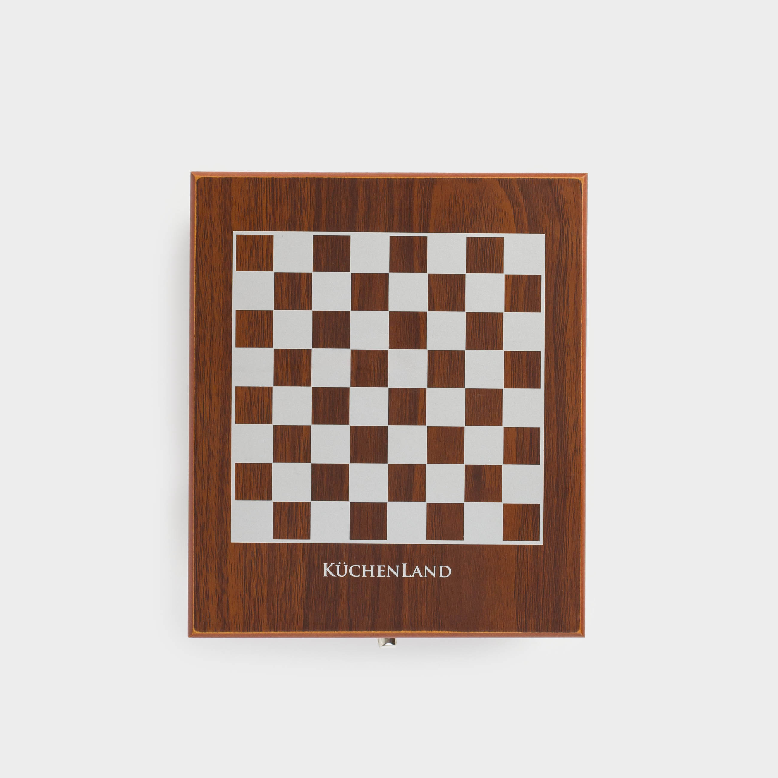 Whiskey set, 1 person, 4 items, in a box, glass / cubes/tongs, glass / marble, Chess, Sabal, image-5