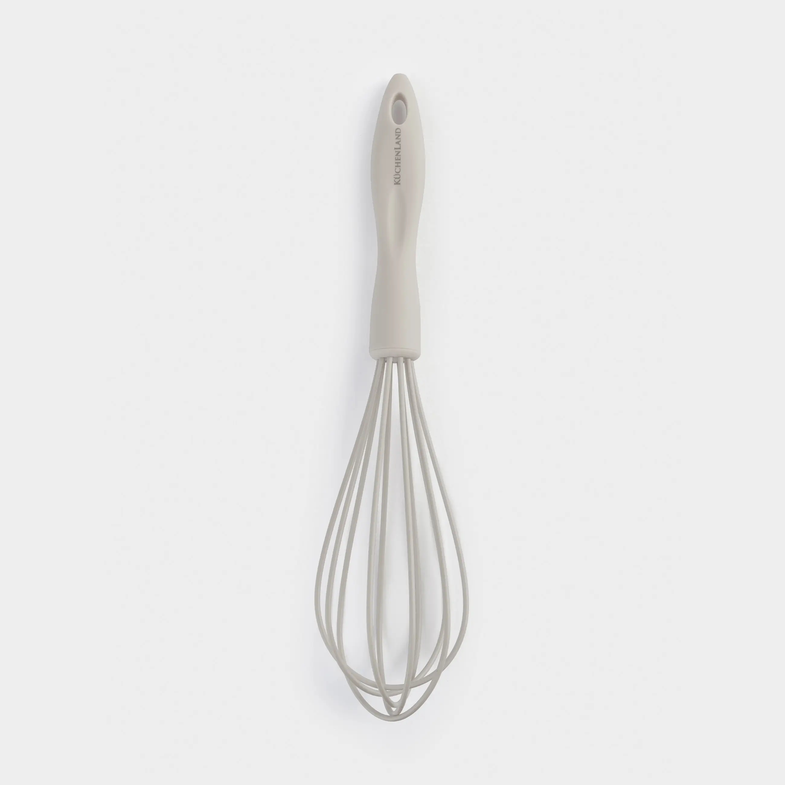 Whisk, 26 cm, silicone / plastic, beige, Benefit