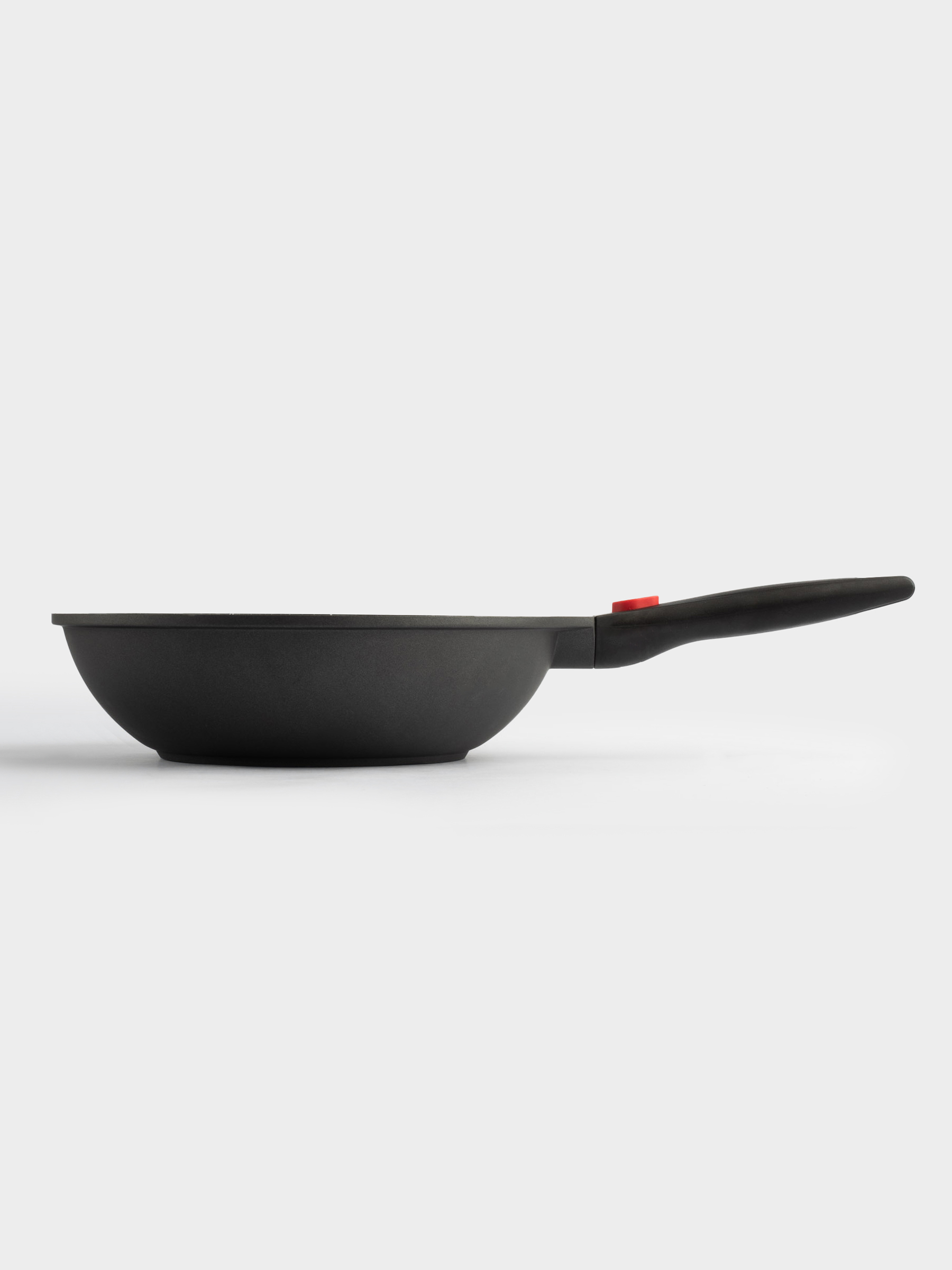 Wok, 28 cm, with lid, removable handle, coated, aluminum, Solution Red 2, image-4