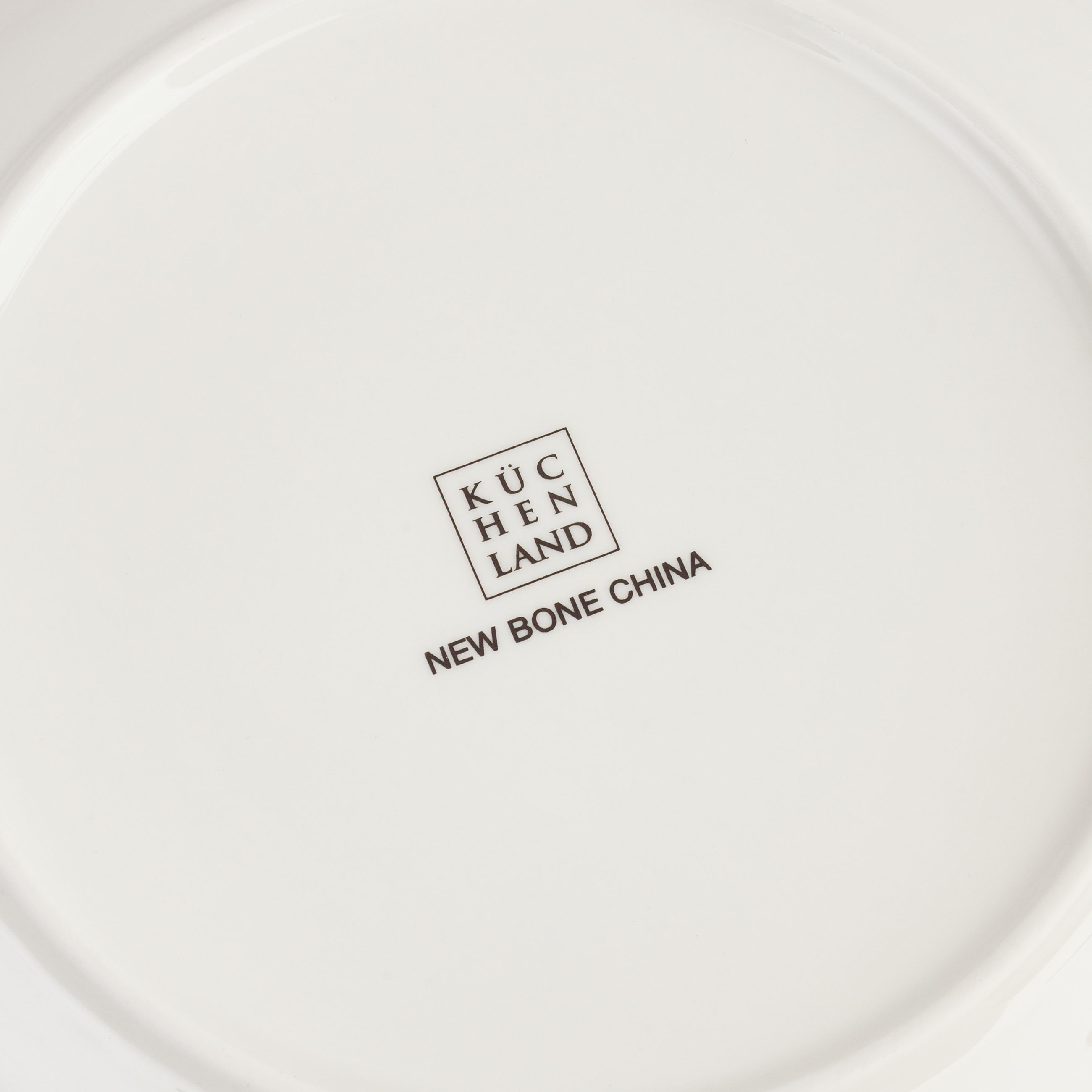 Snack plate, 21 cm, 2 pcs, porcelain N, white, Lilac flowers, Floret