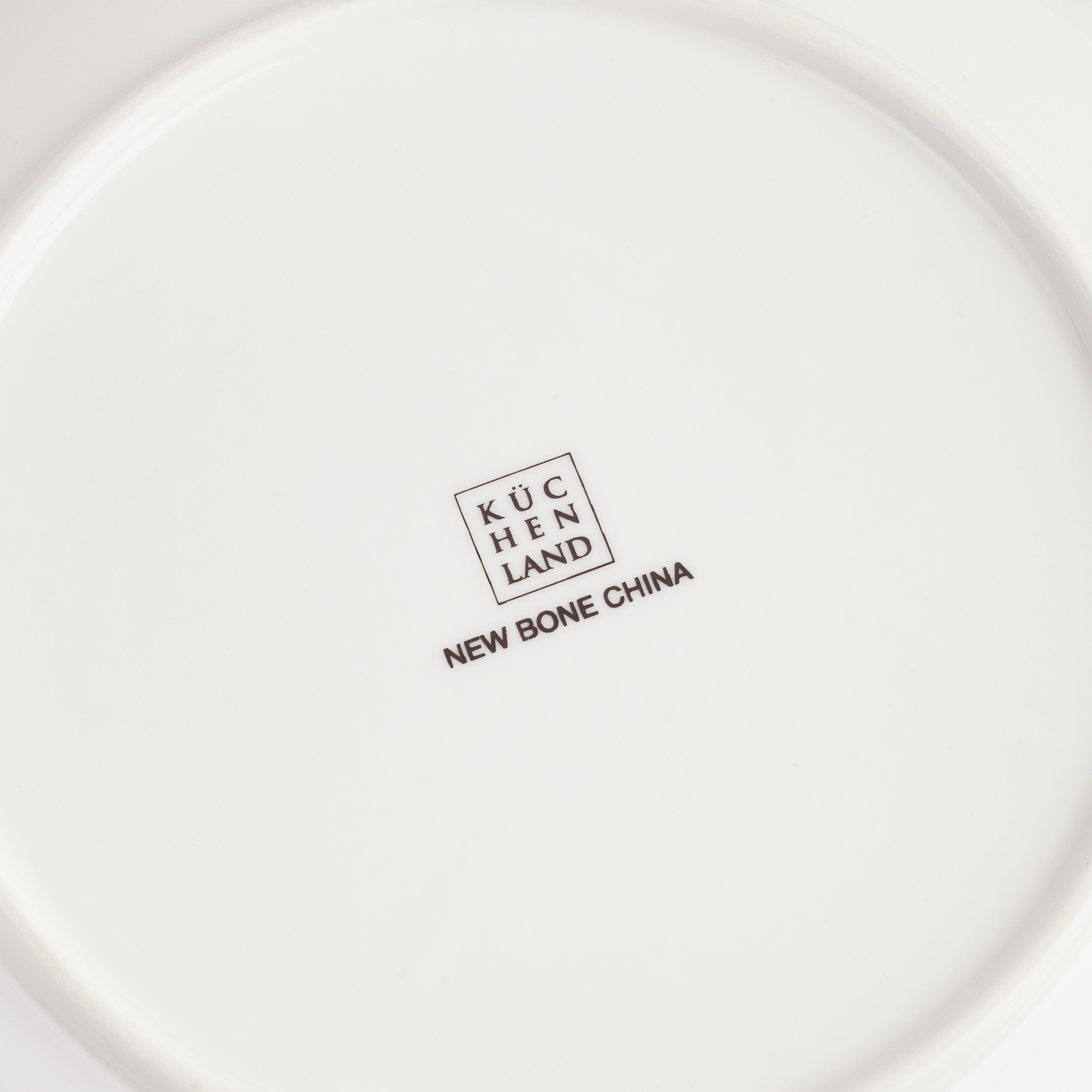 Snack plate, 21 cm, porcelain N, white and gold, Kintsugi, Kintsugi