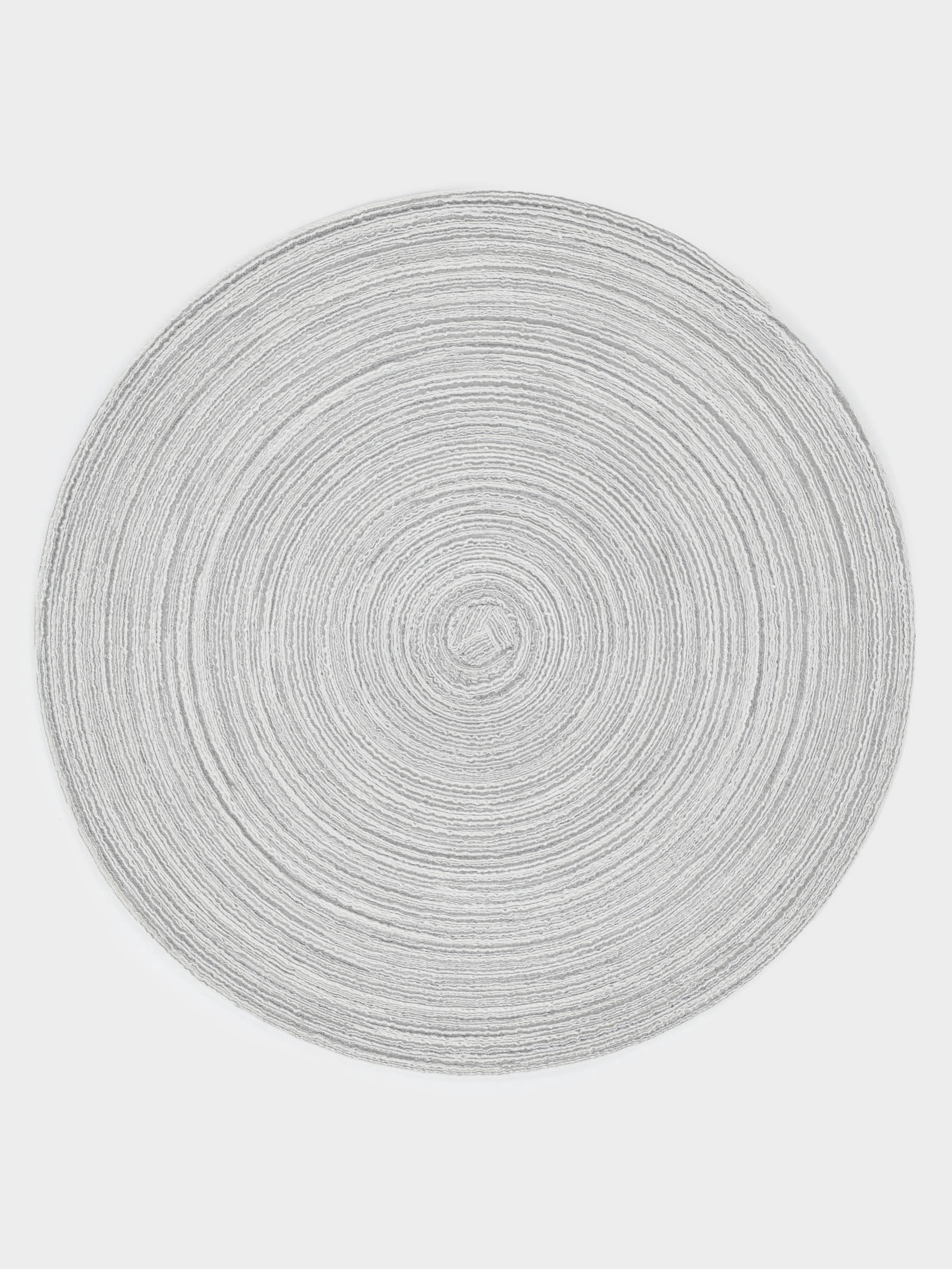 Placemat, 38 cm, polyester, round, sand-beige, Rotary, image-0