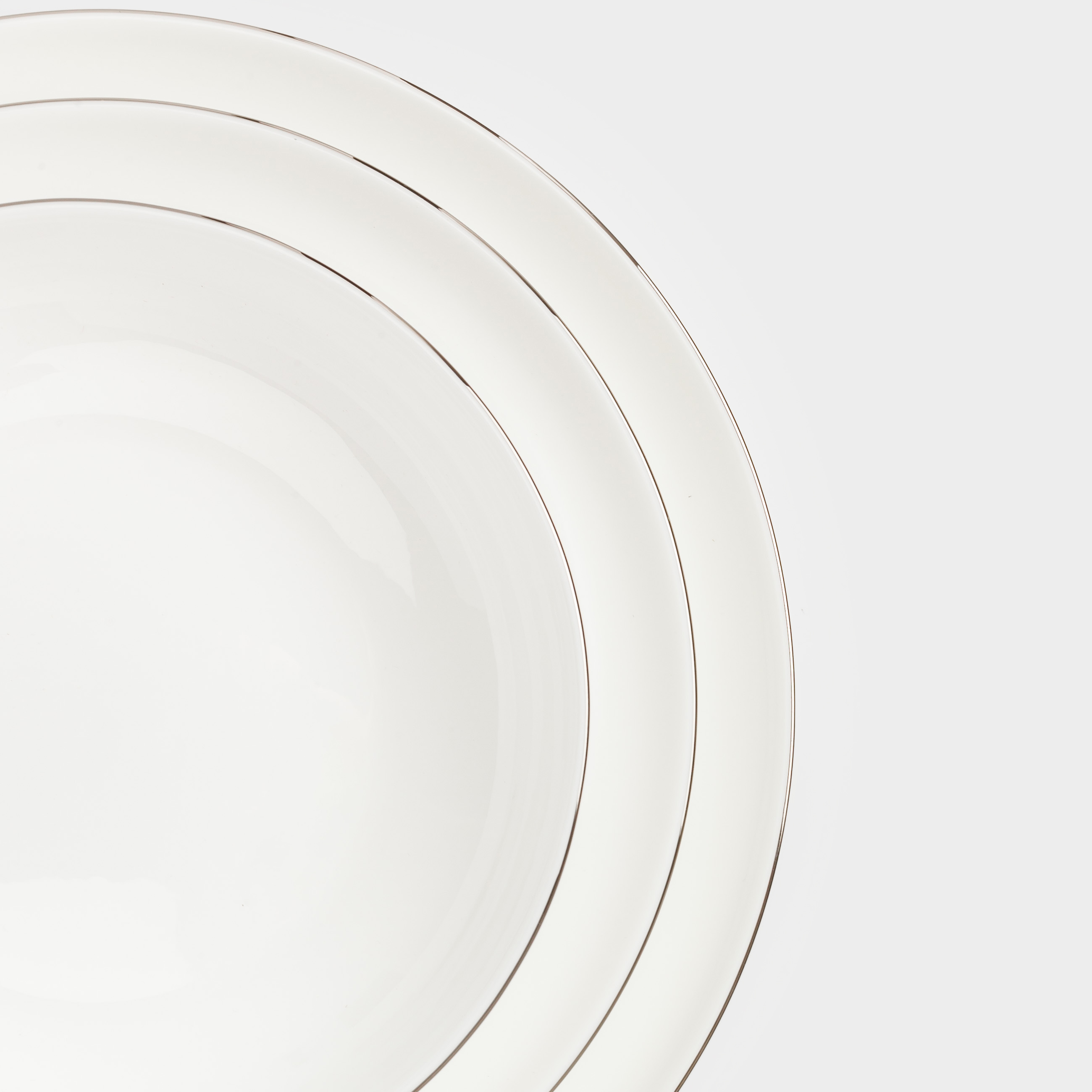 Dining set, 6 pers, 19 pr, porcelain F, Antarctica