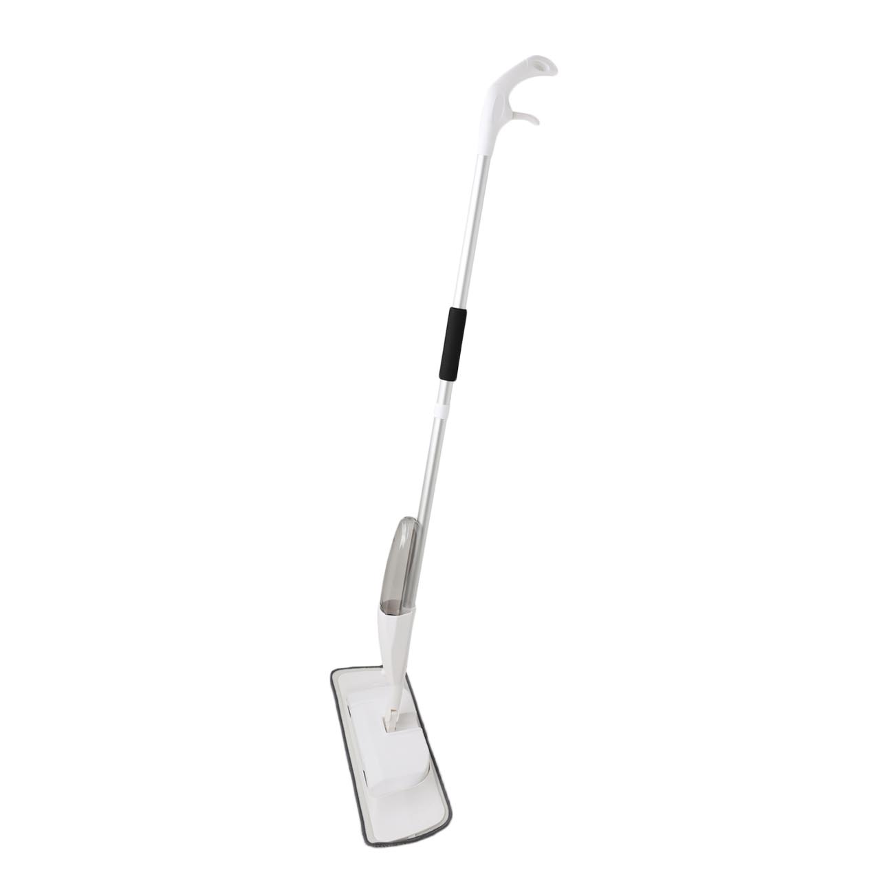Mop, with spray gun, with garbage collector, trapezoid, white, Mop light, image-2