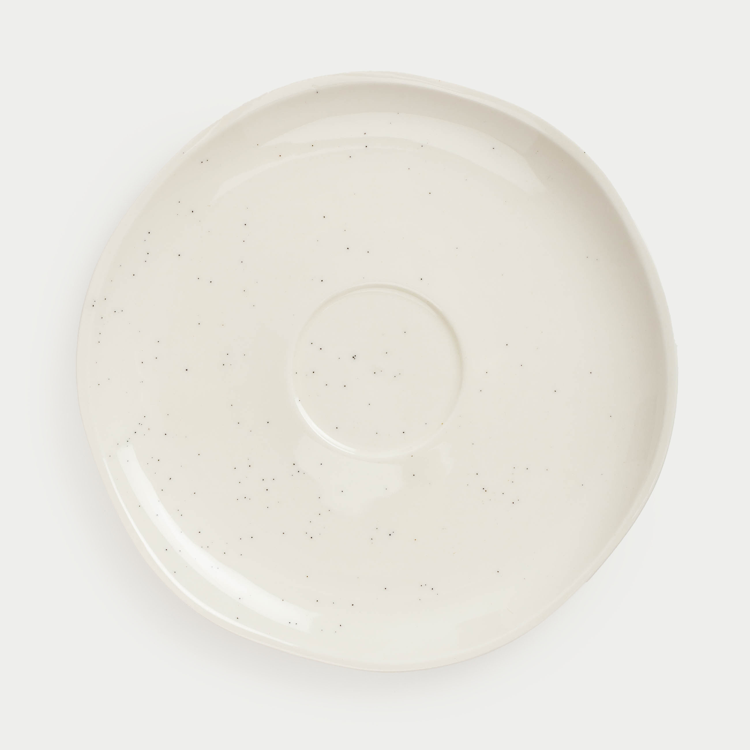 Tea pair, 1 person, 2 items, 220 ml, porcelain N, milk, Dots, Boho