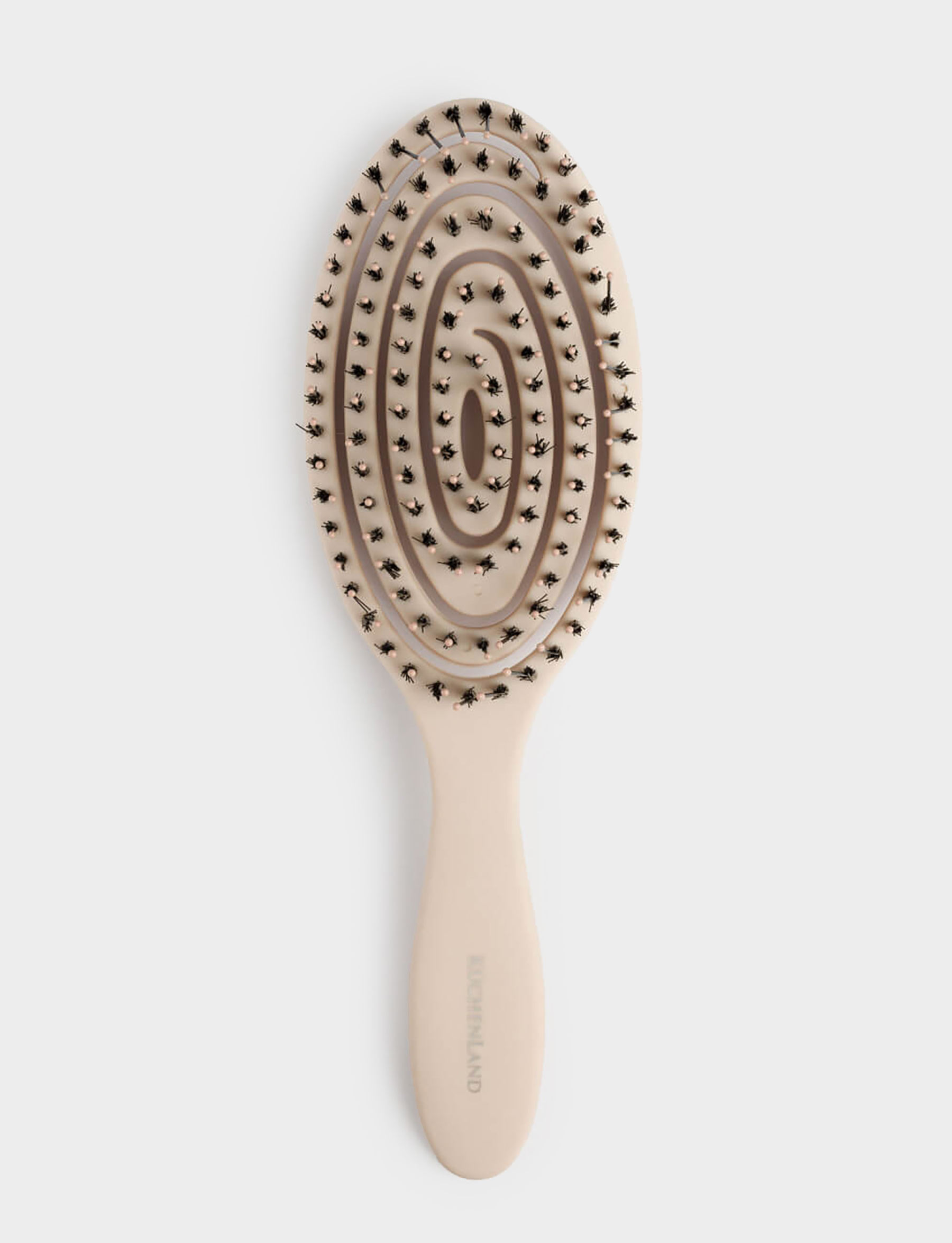 Hair massage comb, 22 cm, plastic, beige, Zipo new, image-0
