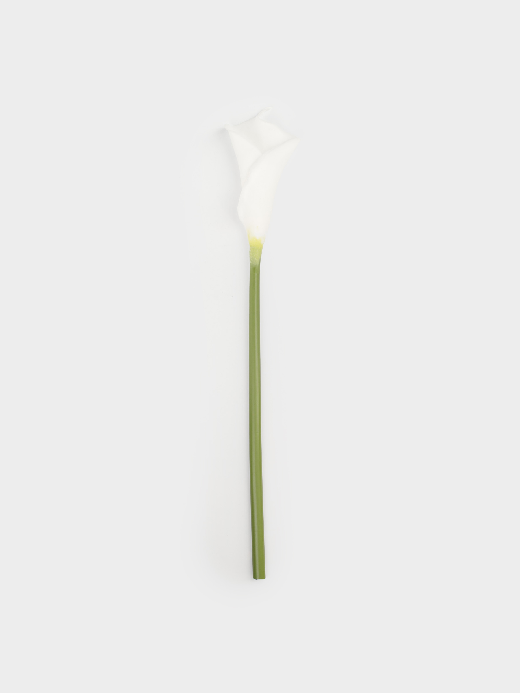 Artificial flower, 45 cm, polyurethane / PVC, White Calla, Flower garden, image-0