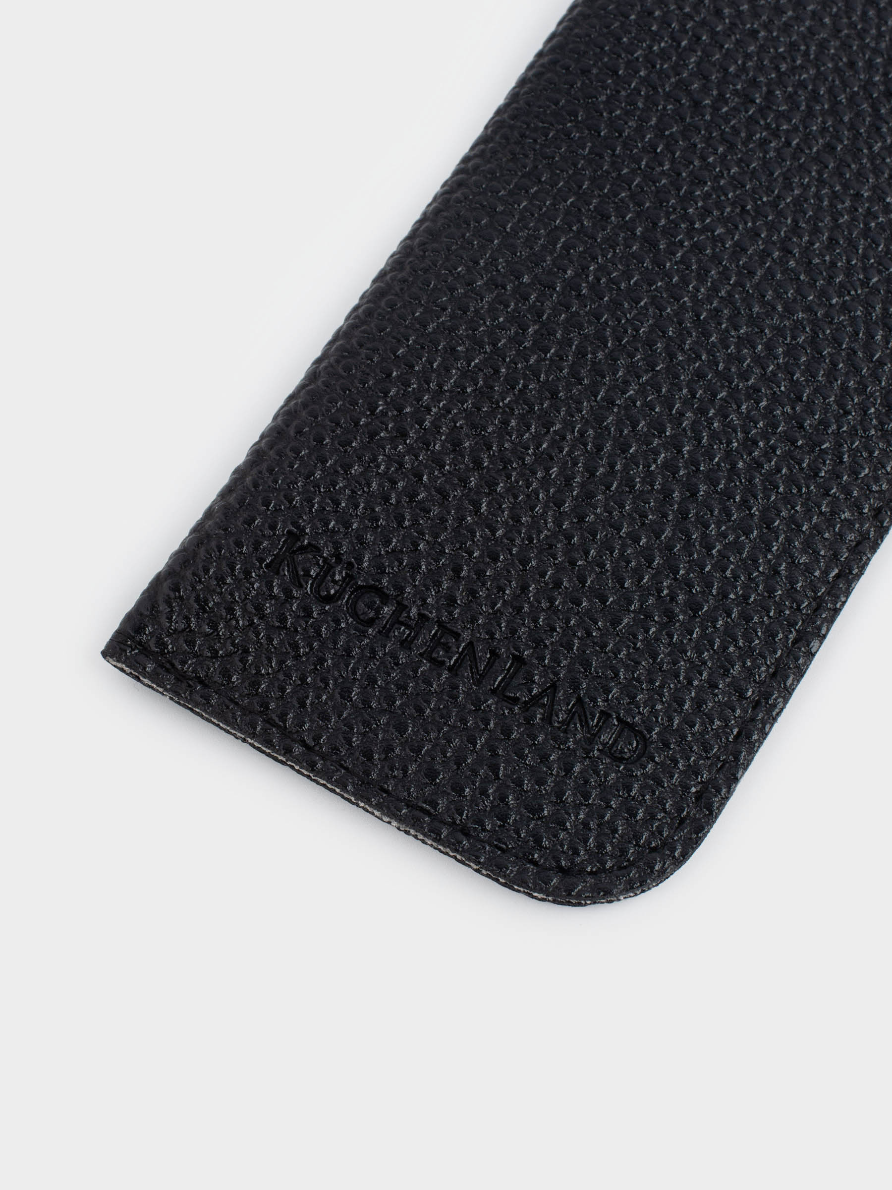Eyeglass case, 18x8 cm, PU leather, Black, Memo, image-1