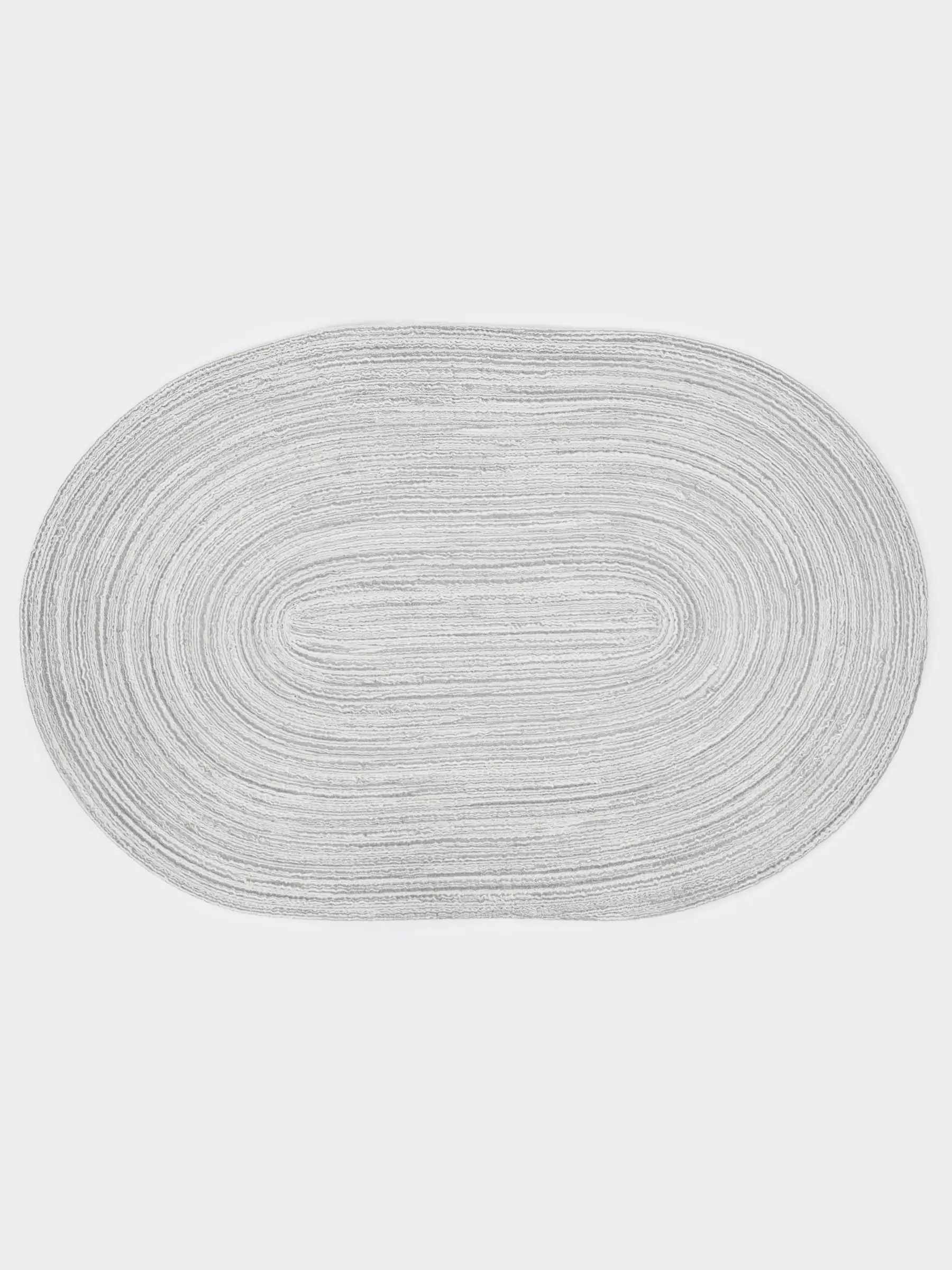 Placemat, 30x45 cm, polyester, oval, sand-beige, Rotary, image-0