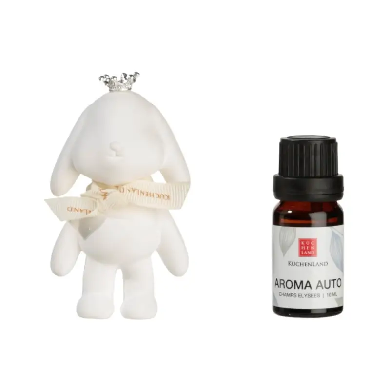 Aroma kit for cars, on the deflector, clay, Champs Elysees, Rabbit, Auto