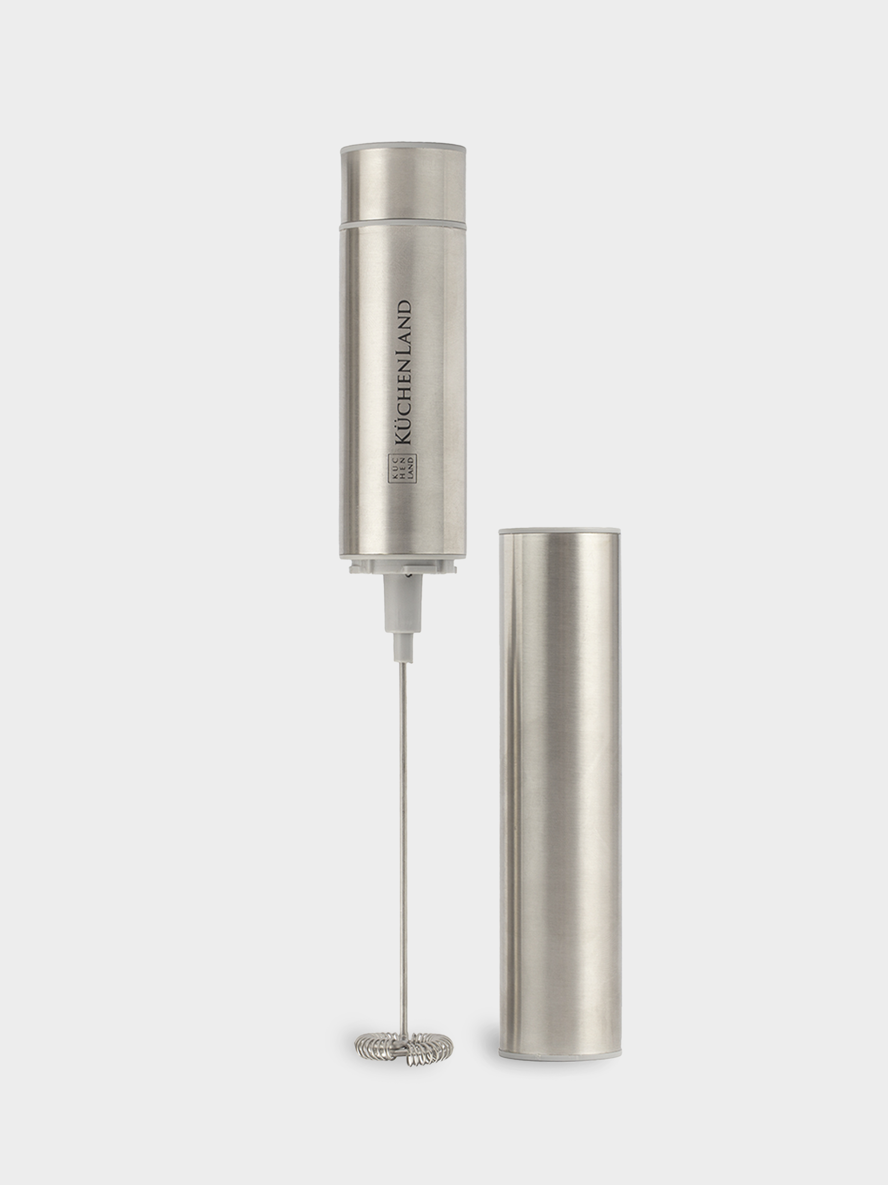 Milk frother, 24 cm, submersible, steel, Cappuccino, image-0