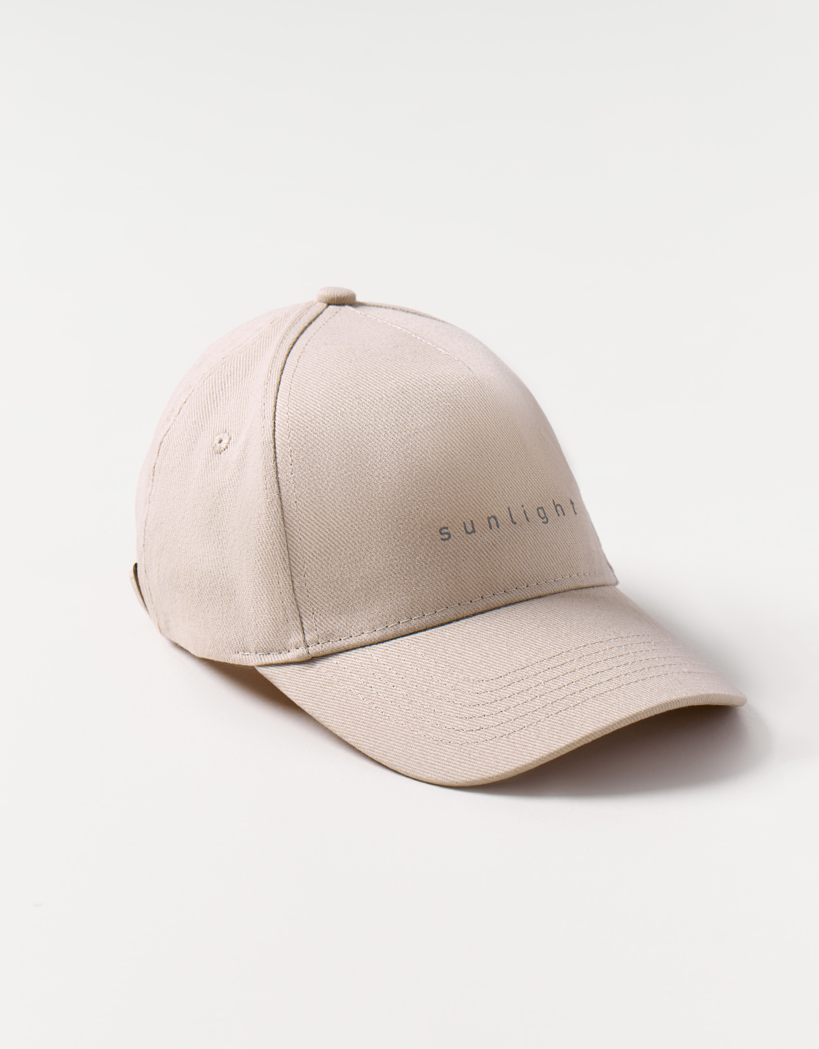 Baseball cap, 58 cm, single size, cotton, Beige, Sunlight, Shore, image-1