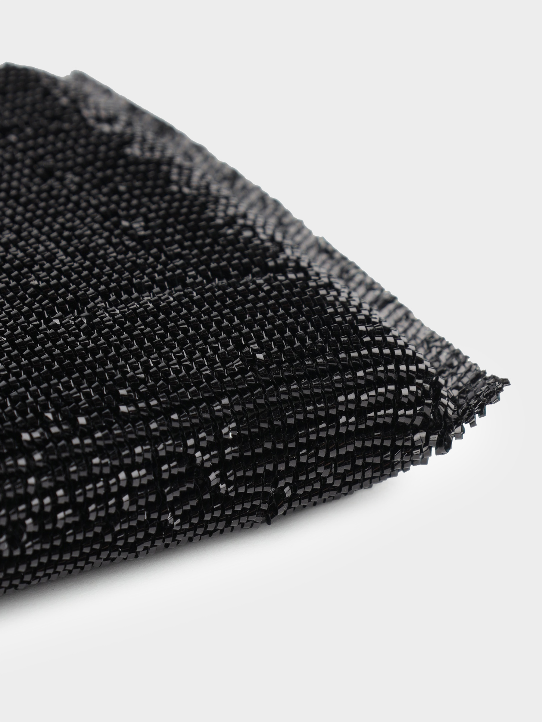 Dishwashing sponge, 13x9 cm, 2 pcs, polyester/steel/foam rubber, black, Black clean, image-3