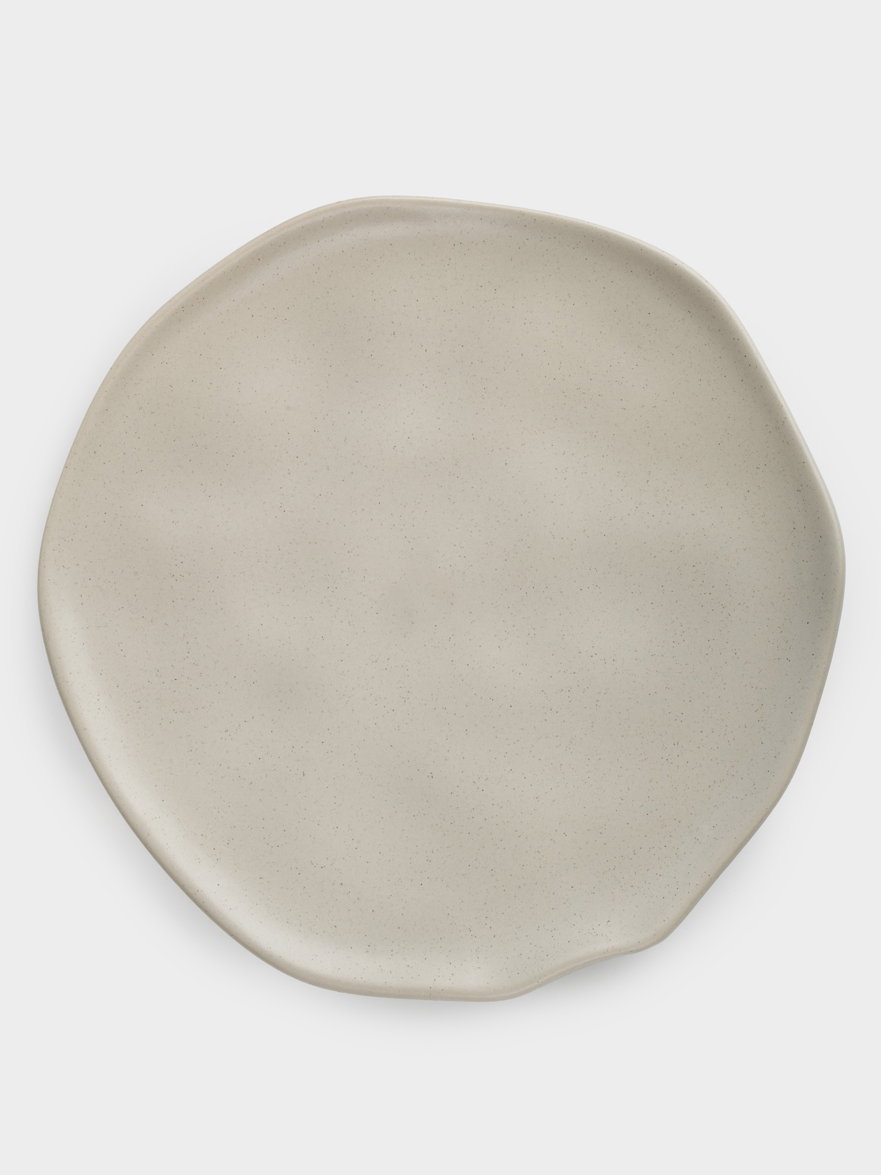 Dinner plate, 27 cm, ceramic, beige, Crumpled effect, Crumple creme, image-0