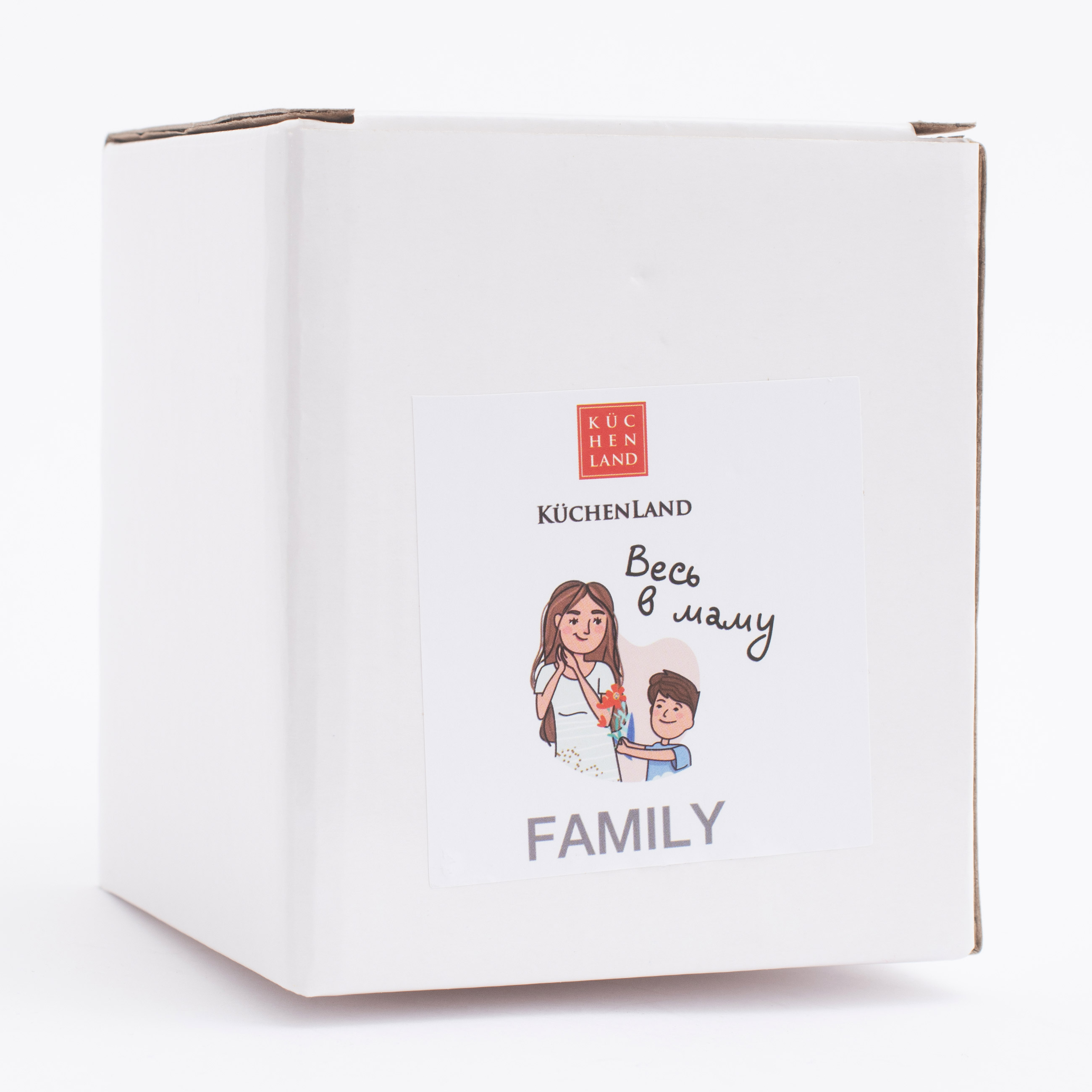 Mug, 420 ml, Porcelain N, white, Mother and son, Family, image-7