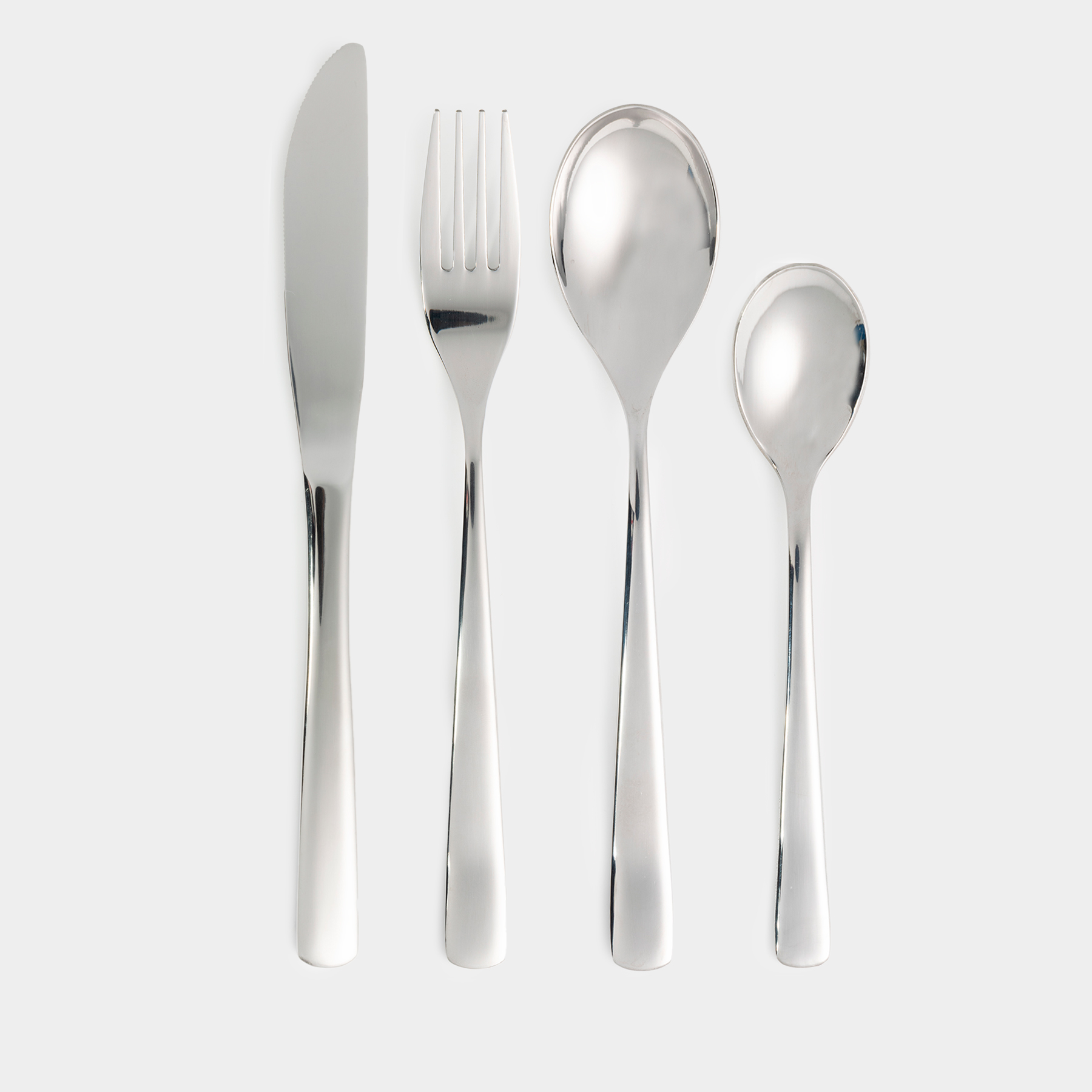Cutlery, 6 persons, 24 items, steel, Munchen