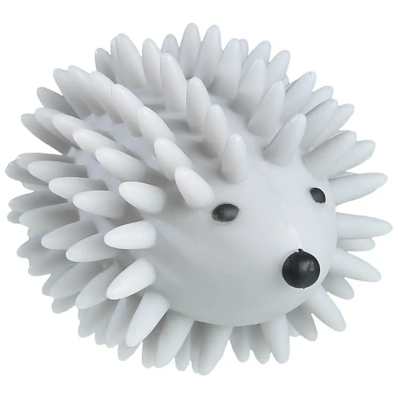 Washing ball, 9 cm, PVC, grey, Hedgehog, Washing ball