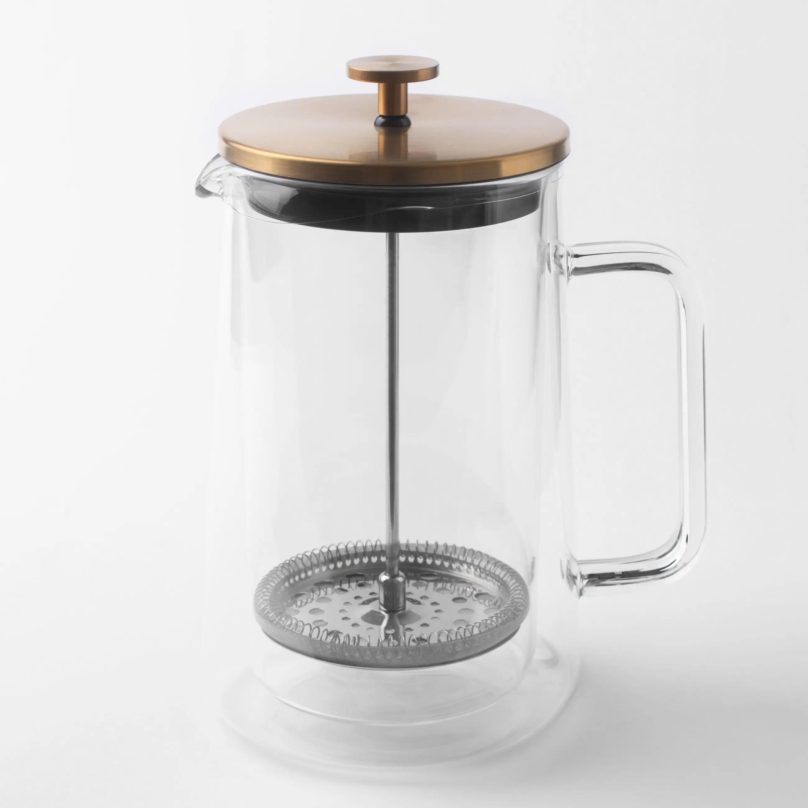 French press, 1 l, glass B/steel, Air, image-0