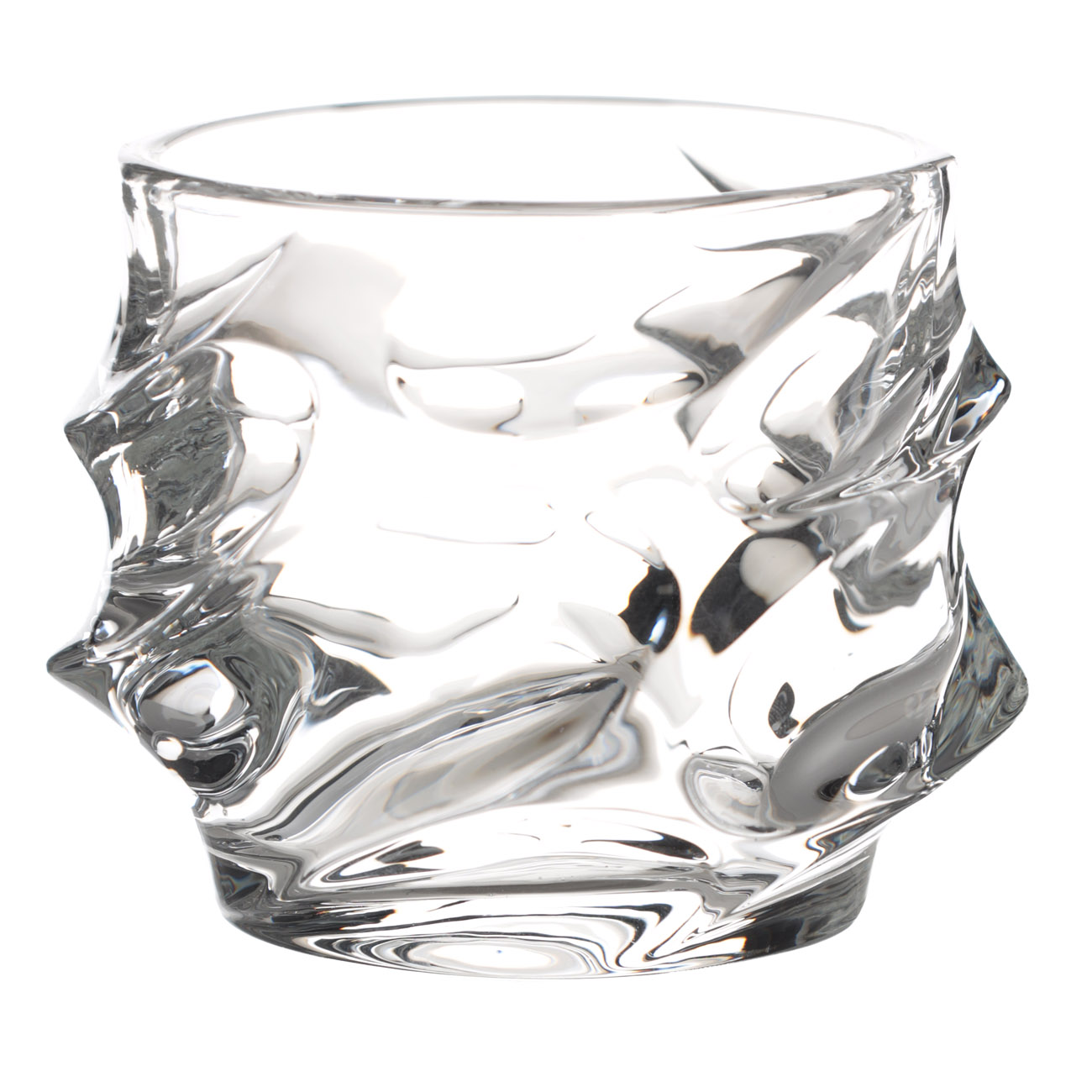 Whiskey set, 1 person, 4 items, glass / cubes, glass R / granite, Peak, image-2