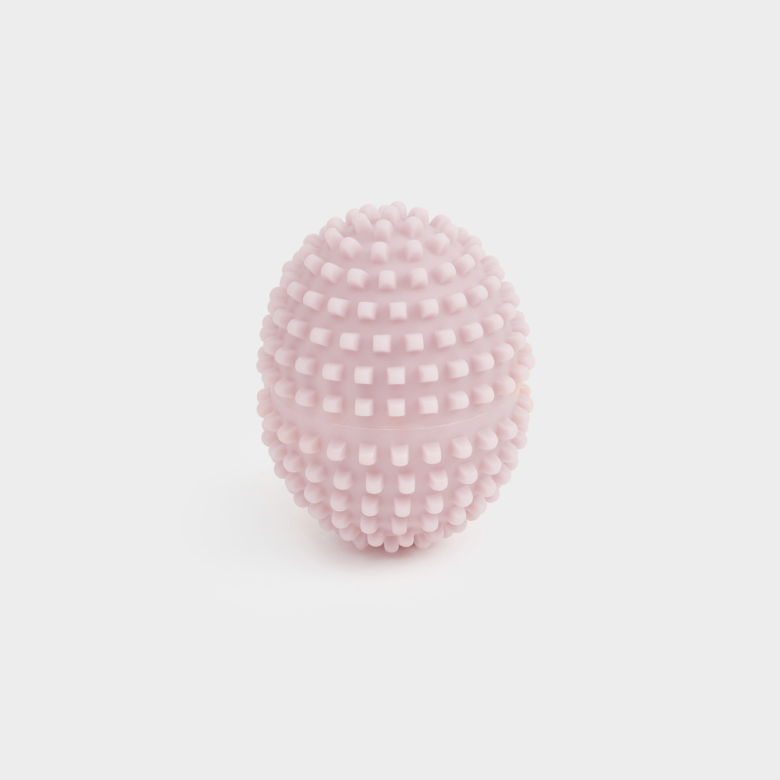 Washing ball, 8 cm, 2 pcs, PVC, beige, Oval, Washing ball