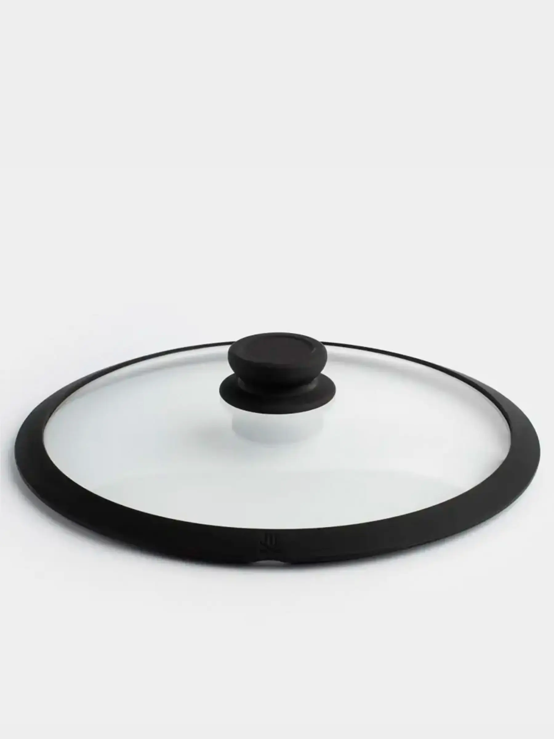 Lid, 28 cm, glass T / silicone, Solution accessory