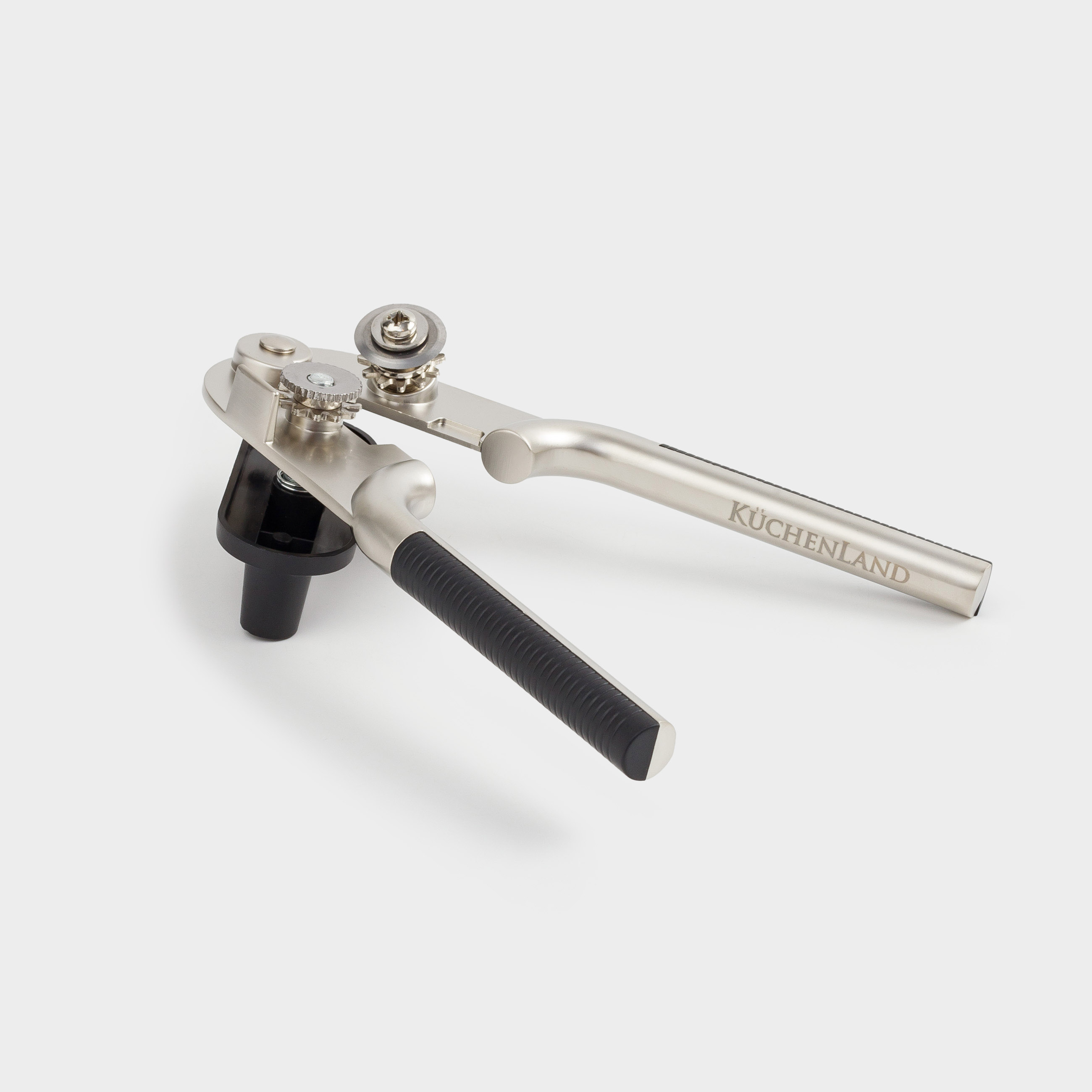 Can opener, 16 cm, metal / plastic, Accelerated