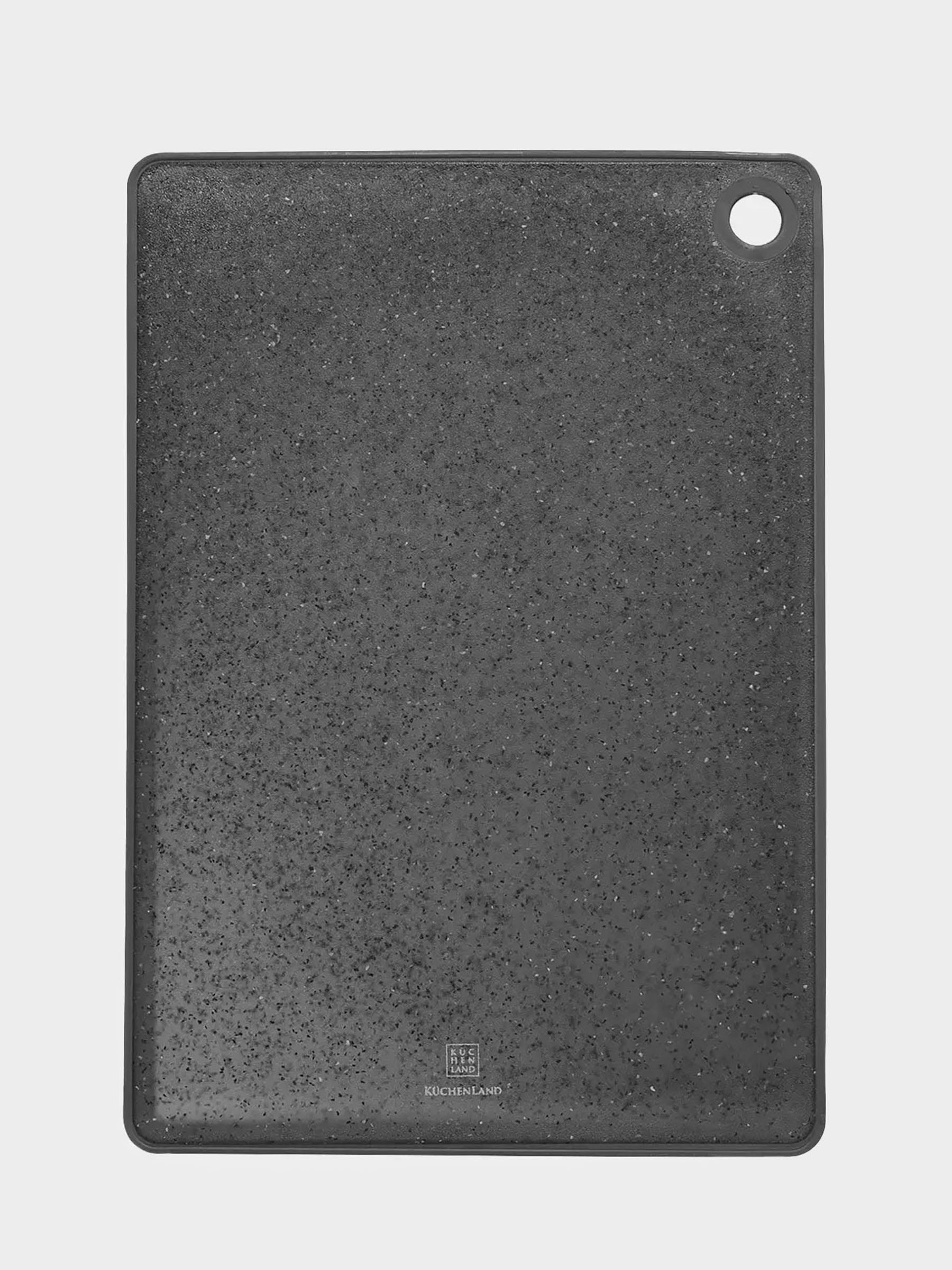 Cutting board, 33x23 cm, plastic / rubber, black marble, Speck, image-0
