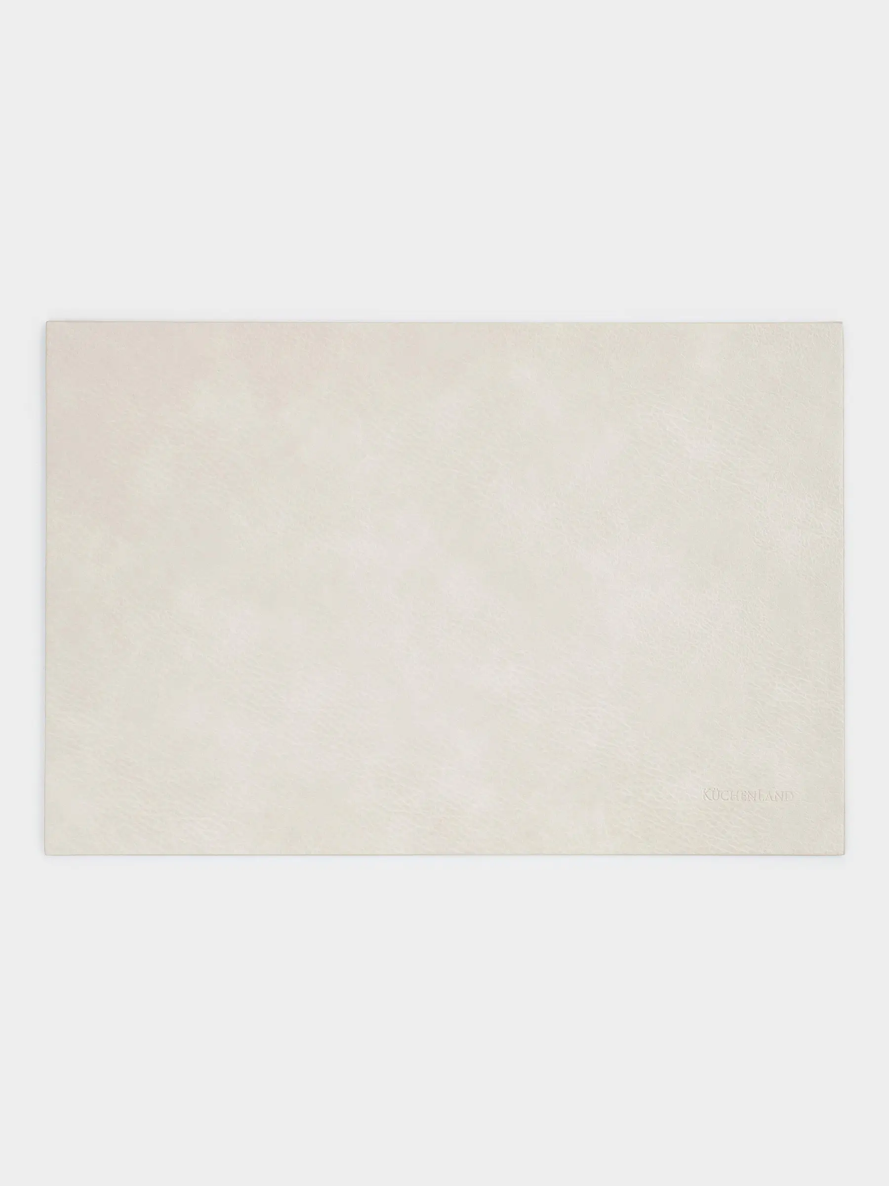 Placemat, 30x45 cm, PVC, rectangular, beige, Rock