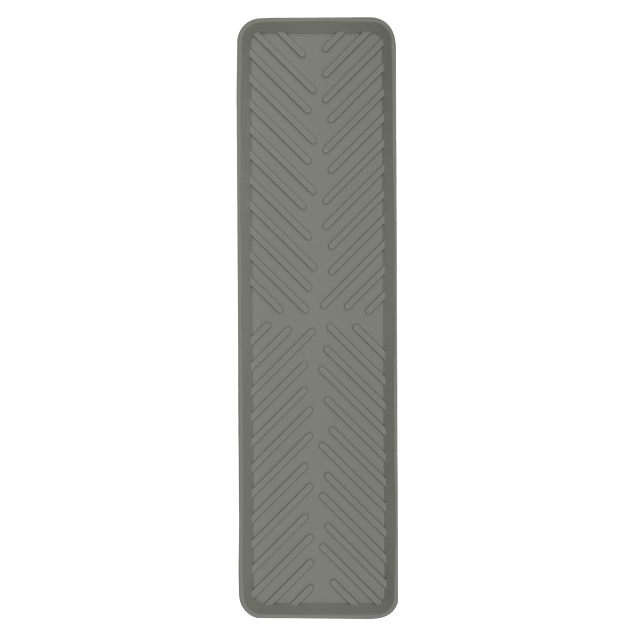 Dish drying mat, 40x10 cm, rubber, grey, Keeping, image-0