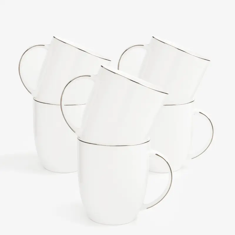 Mug, 400 ml, 6 pcs, porcelain F, Antarctica ,image-0