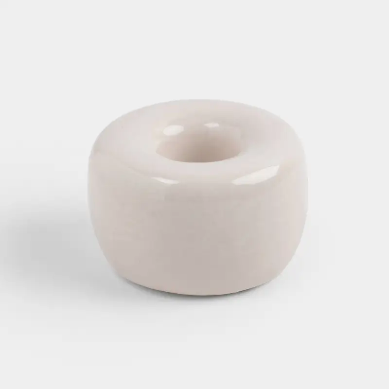 Toothbrush holder, 3 cm, porcelain P, milky, Minito ,image-0