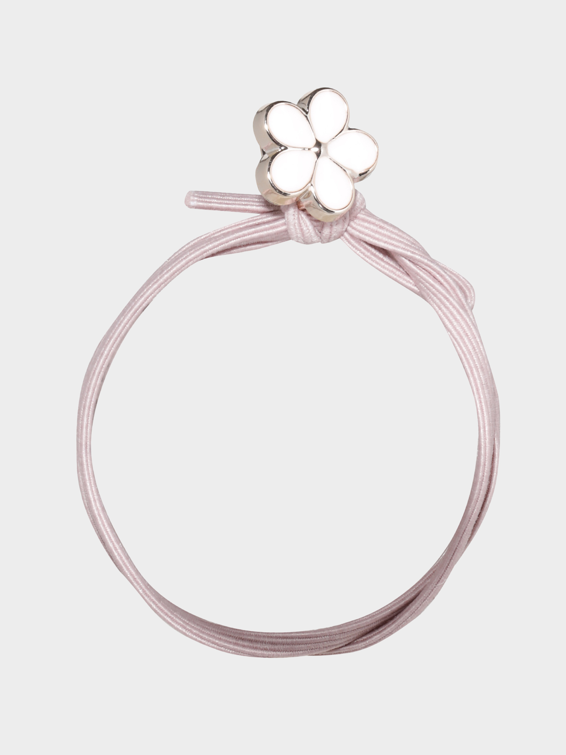 Elastic band for hair, 5 cm, 3 pcs, plastic, colored, Flower, Gracile, image-3