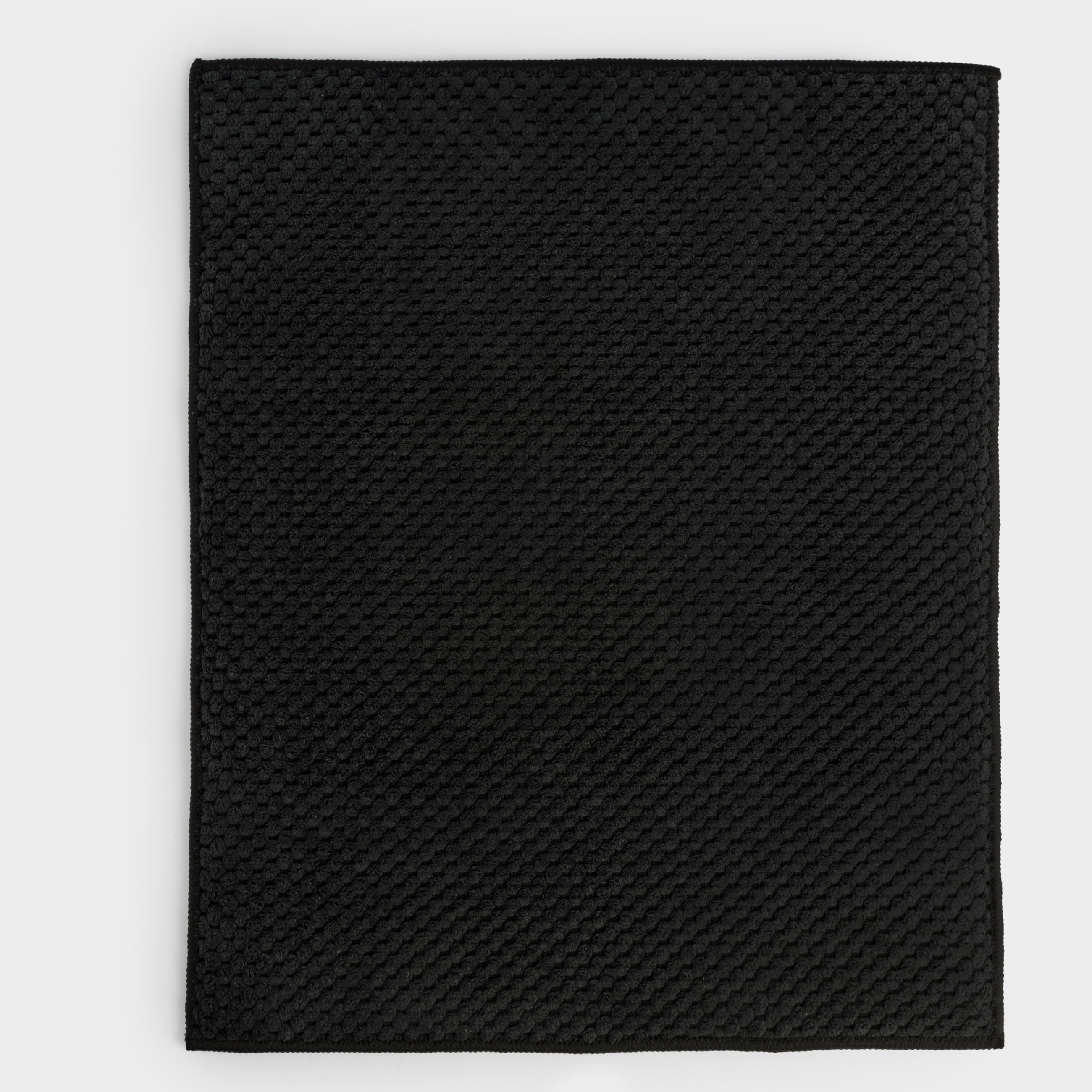 Dish drying mat, 30x38 cm, microfiber, black, Black clean, image-1