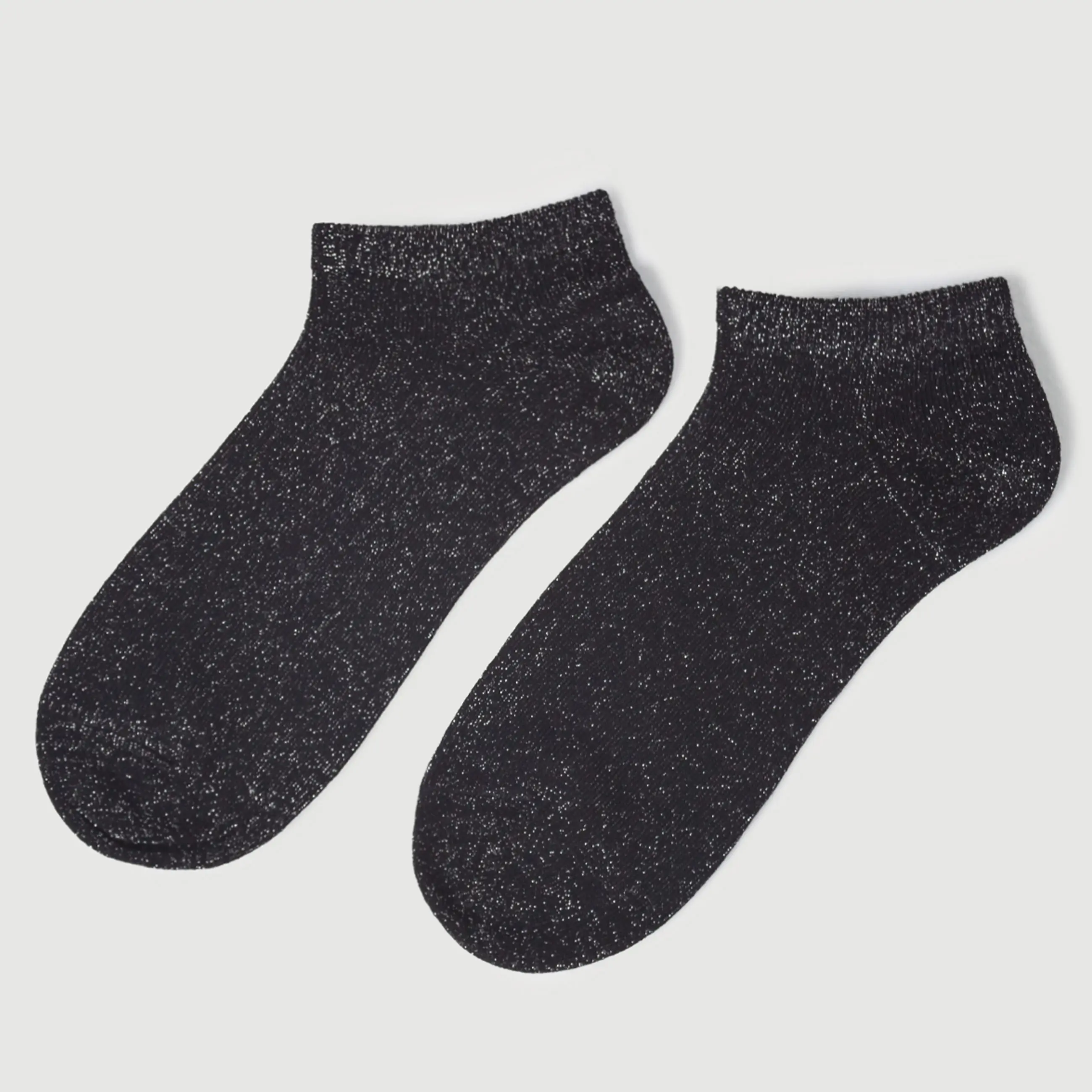 Women's socks, p. 36-38, cotton / polyester, black, Glint