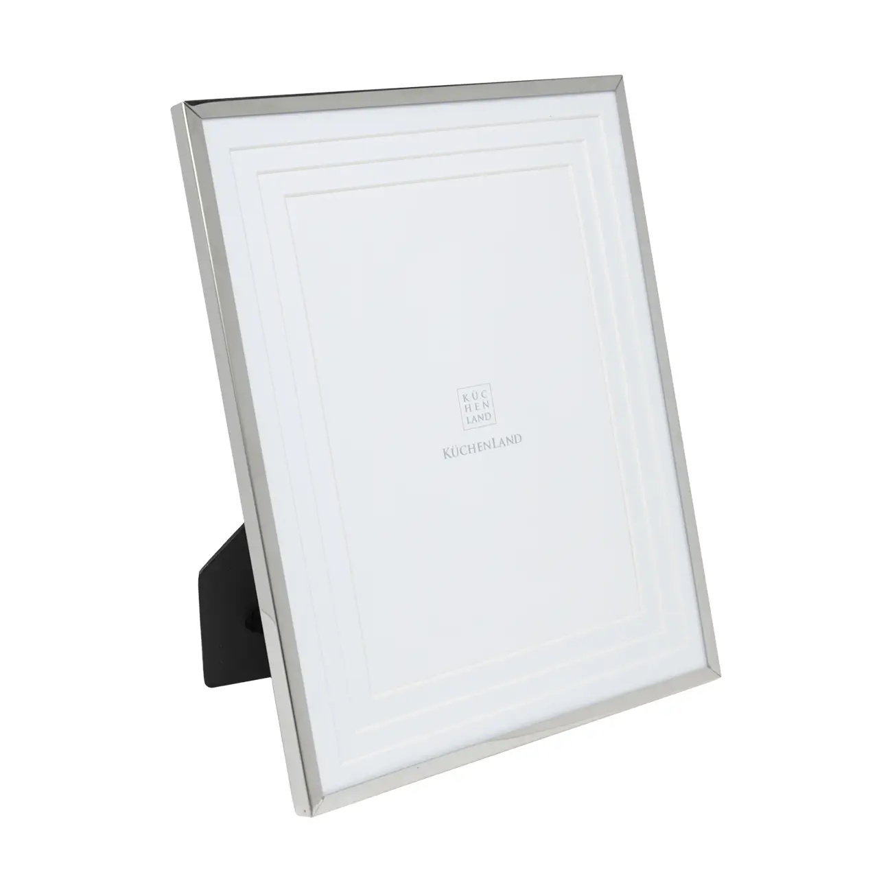 Photo frame, 16x21 cm, with passepartout, steel / glass, silver, Fantastic, image-0