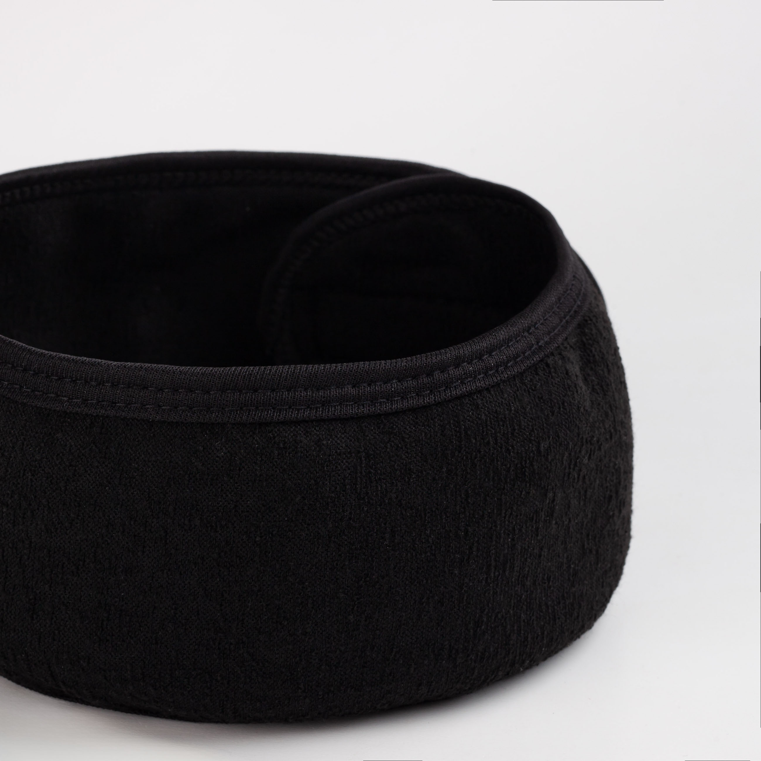 Hair band, 60 cm, Velcro, polyester, black, Bamboo spa, image-3