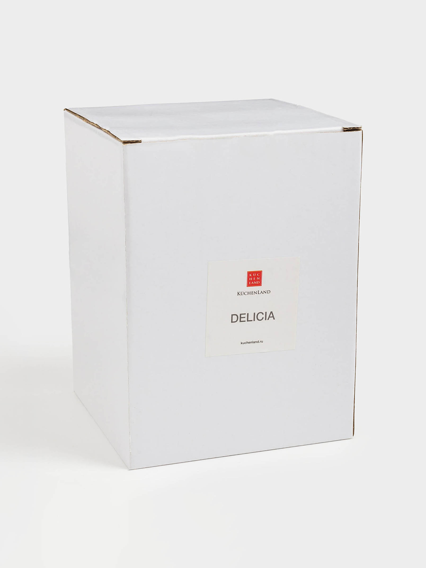 Storage container, 16 cm, 750 ml, with spoon, ceramic / wood, milky, speckled, Delicia, image-9