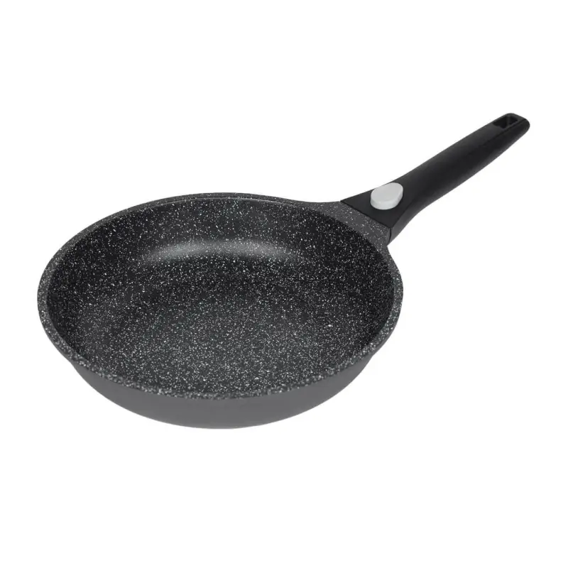 Frying pan, 24 cm, removable handle, coated, aluminum, Solution 2