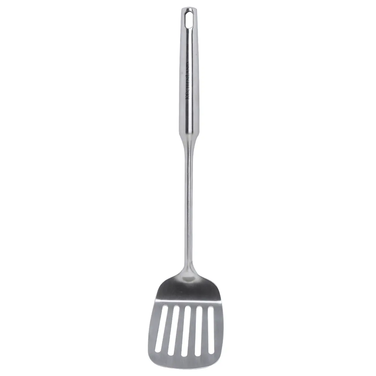 Spatula, 37 cm, with slits, steel, Nova, image-0