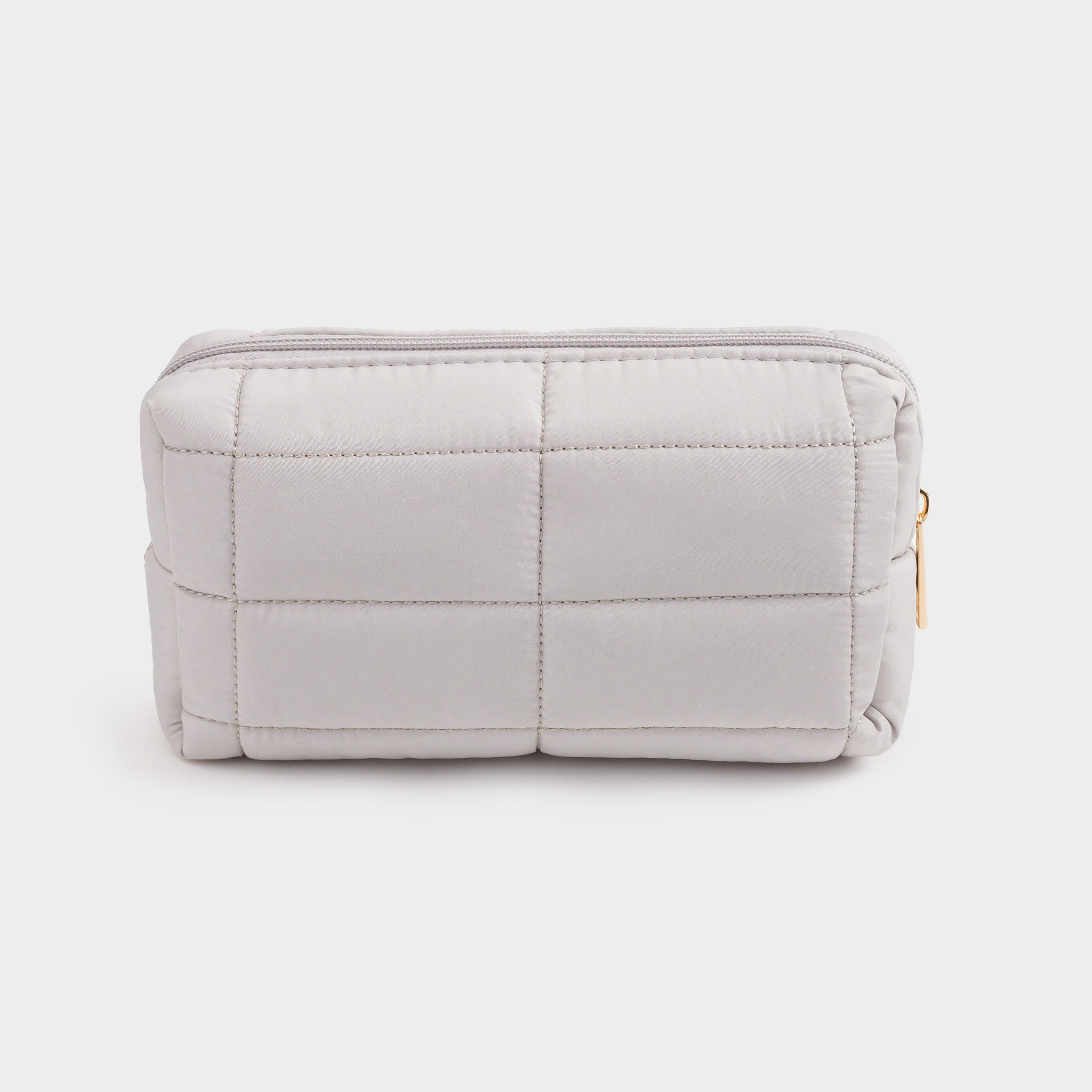 Cosmetic bag, 18x11 cm, quilted, polyester, color, One stitch, image-5