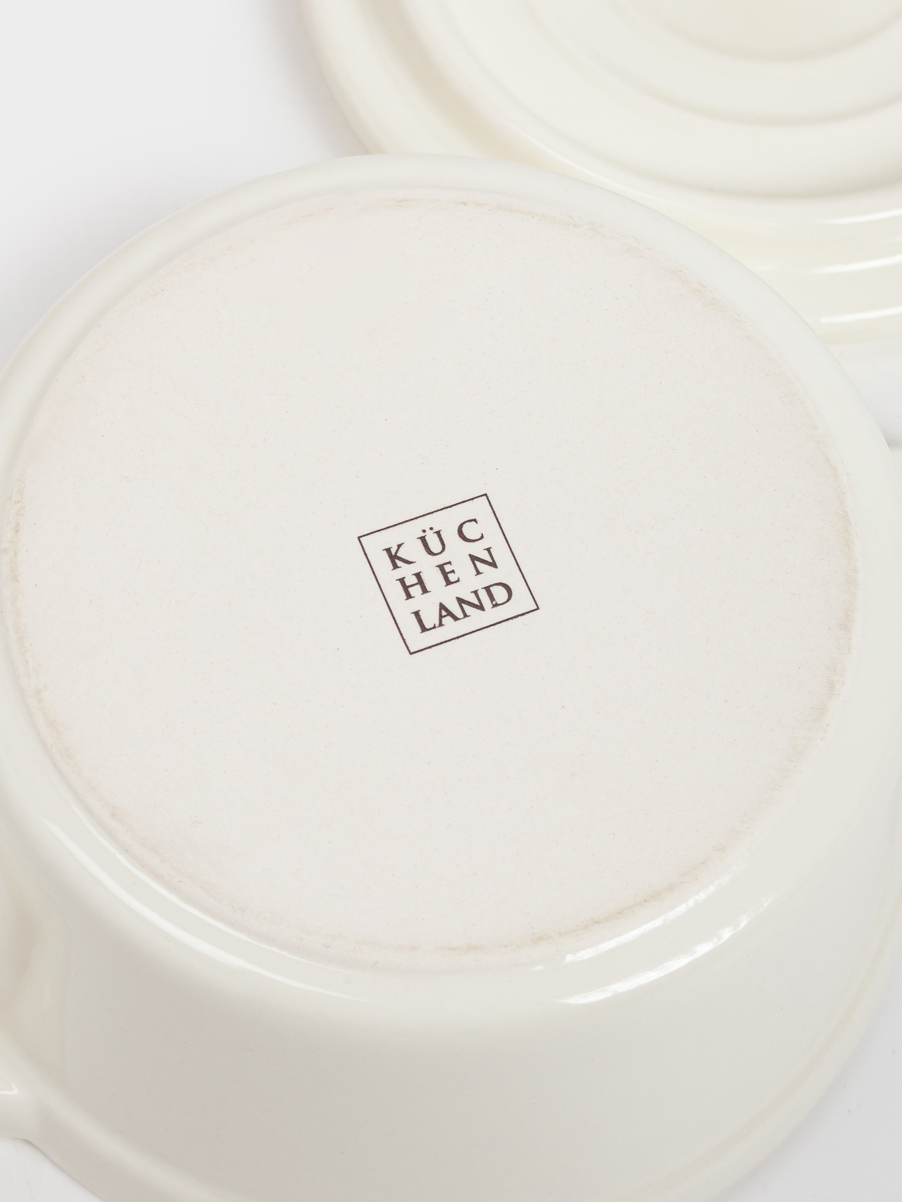 Cocotte, 12 cm, 450 ml, with lid, porcelain P, milky, Bright, image-3