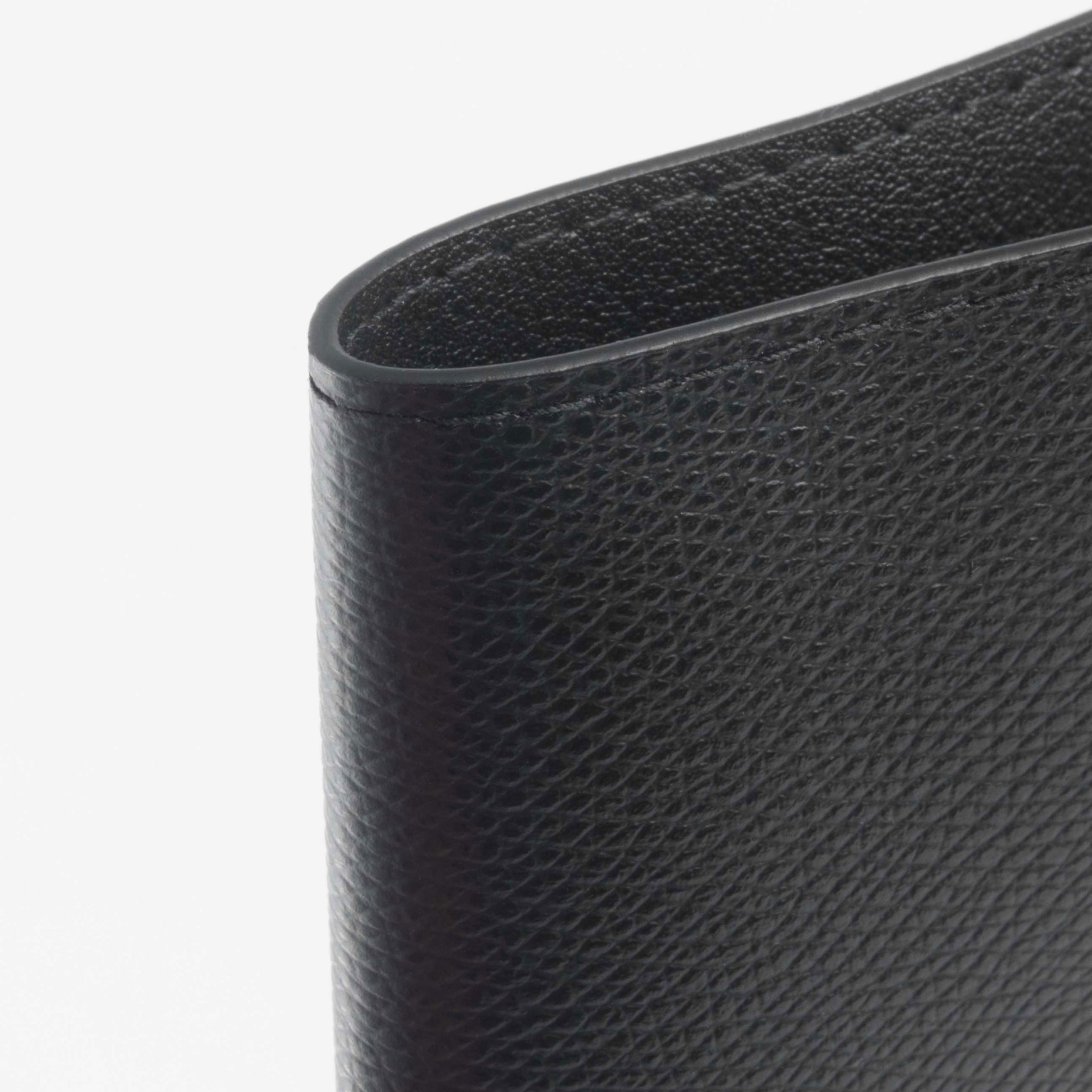 Passport cover, 10x13 cm, polyurethane, black, Memo